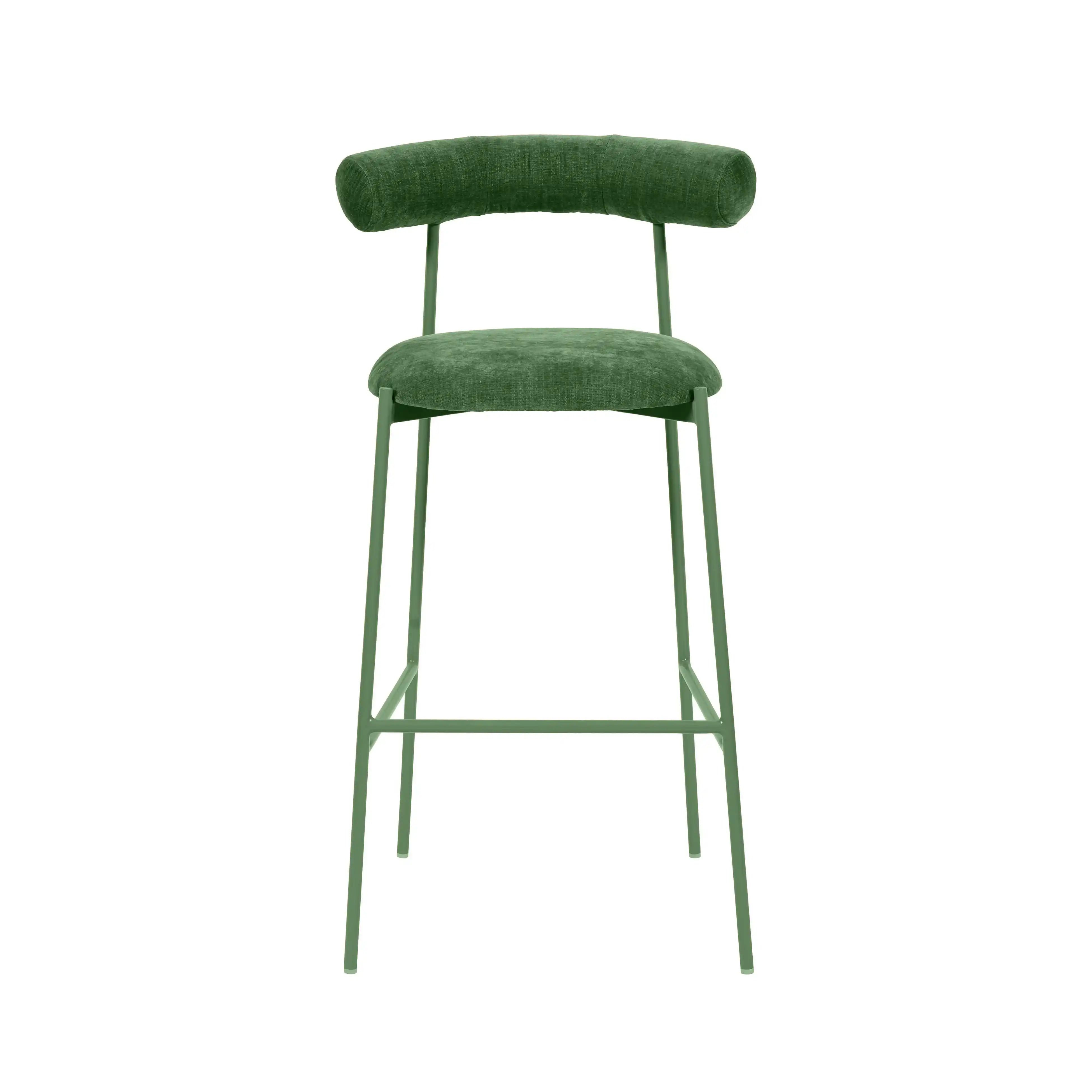 Liliana - Velvet Bar Stool