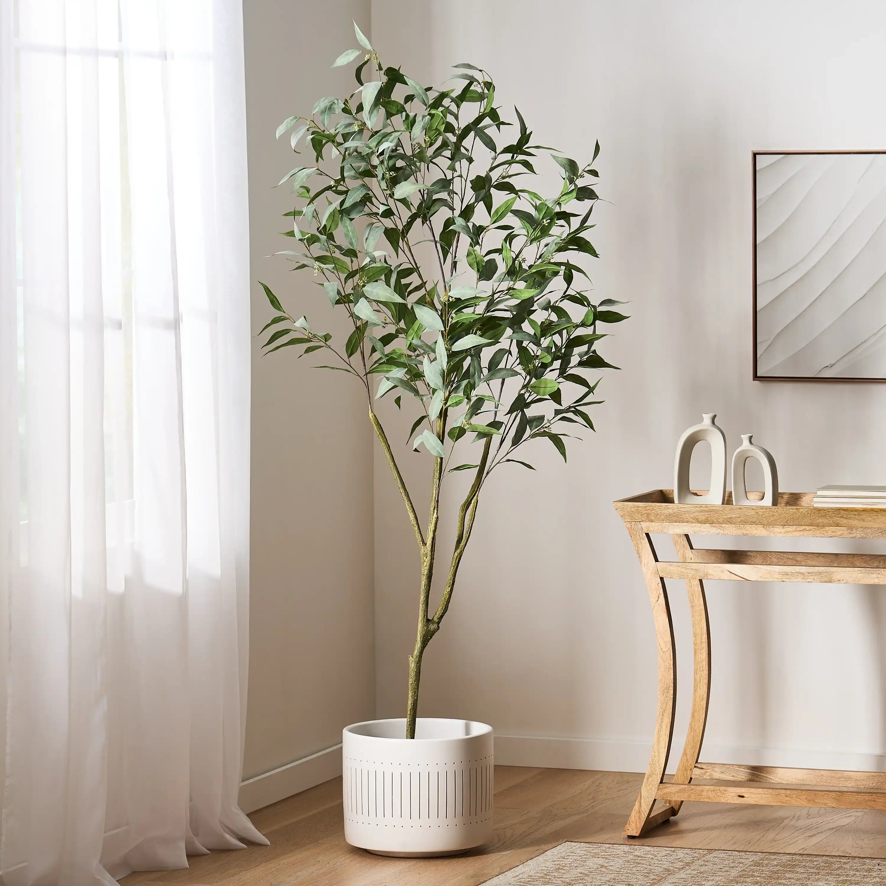 200CM ARTIFICIAL EUCALYPTUS LEAVES BONSAI