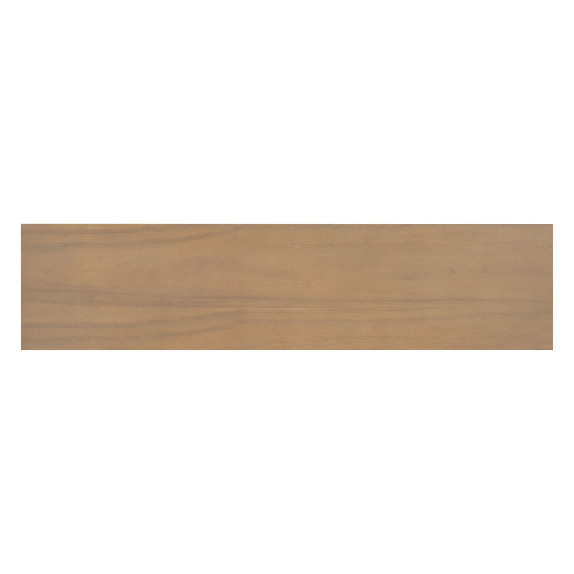 Console Table With V Shape Base, Sculptural Entryway Accent