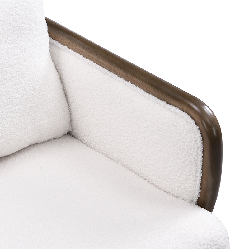 Sherpa Fabric Accent Chair - Best Buy Furniture