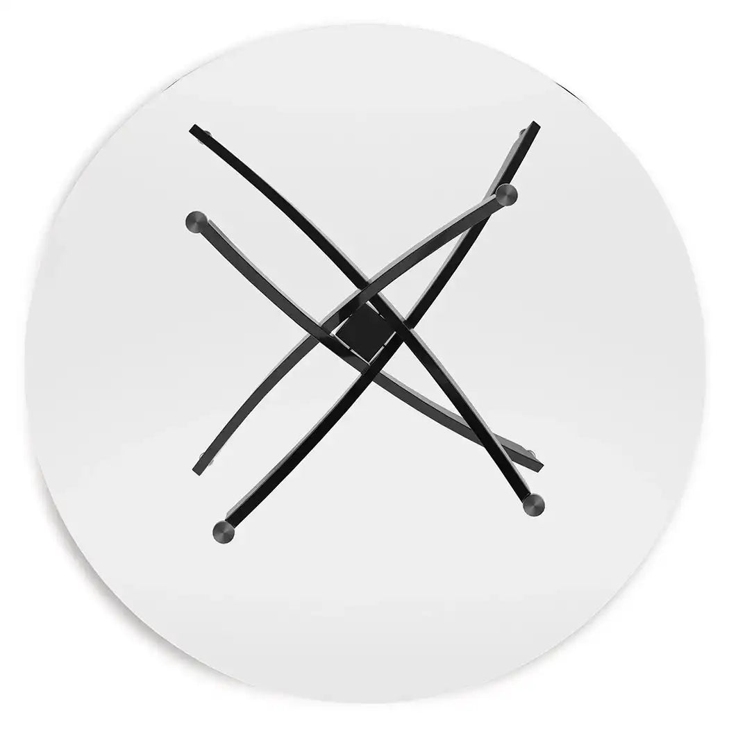 Pharwynn - Black - Round Dining Room Table