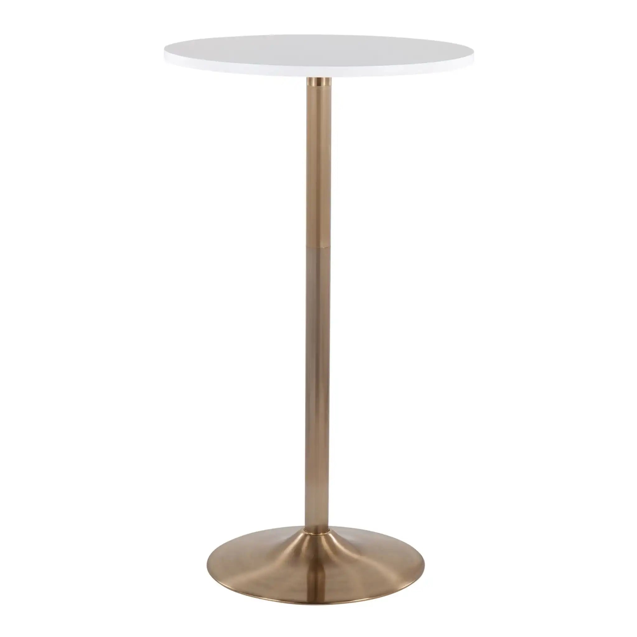 Pebble - Contemporary & Glam Adjustable Dining / Bar Table