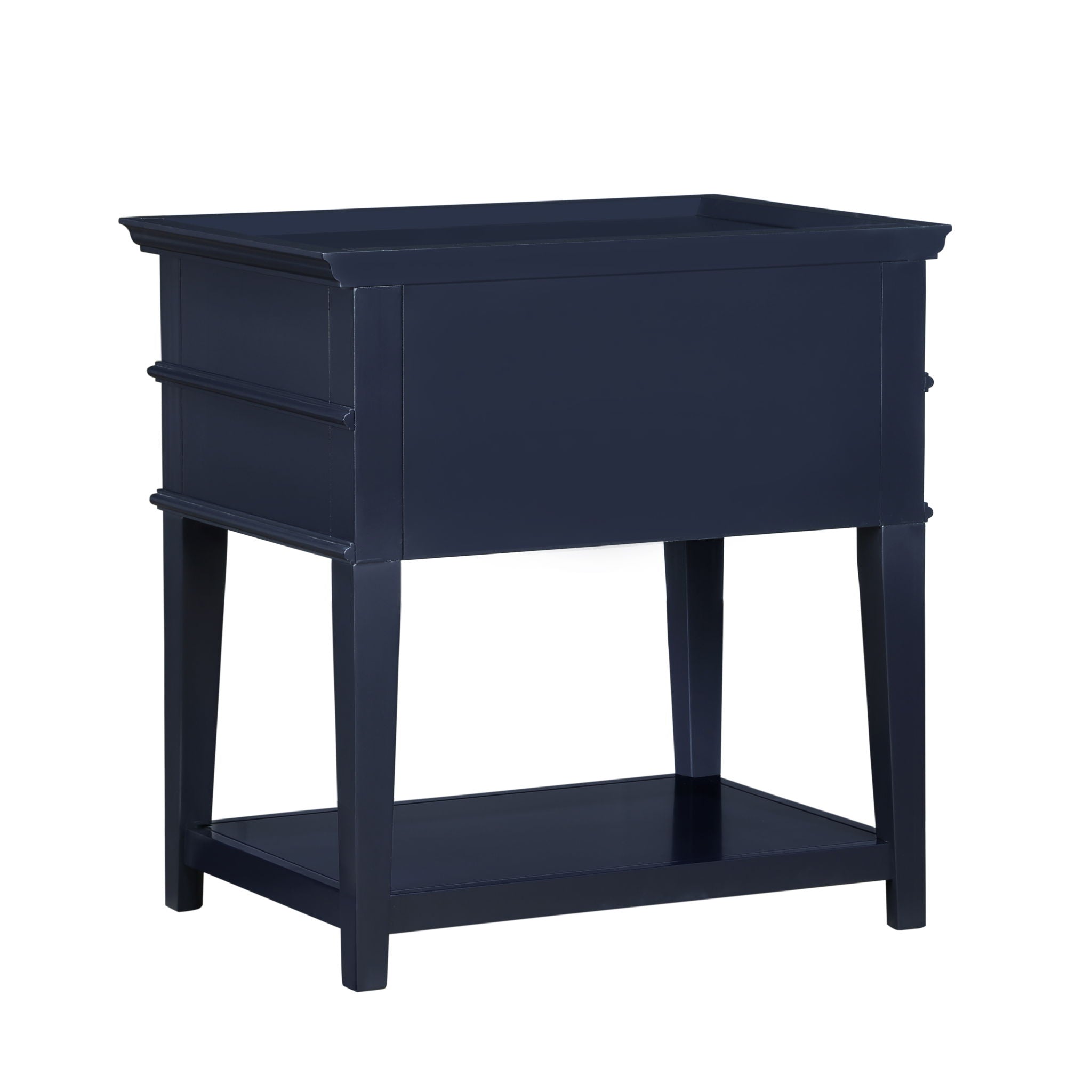 Carmona - 2 Drawer Tray Top Nightstand Pulls