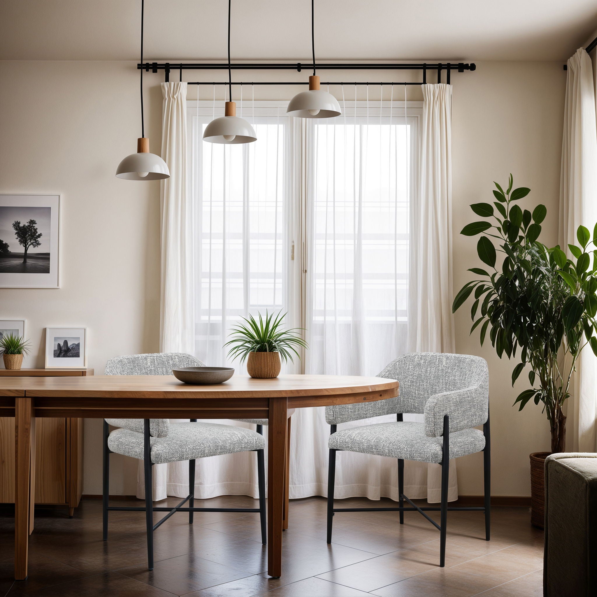 Dame - Fabric Upholstered Dining Chair (Set of 2)