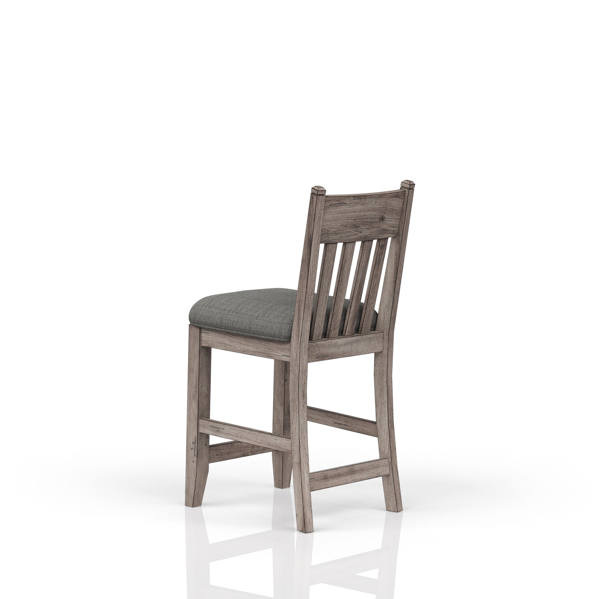Rustic Counter Stool (Set of 2) - Gray - Best Buy Furniture