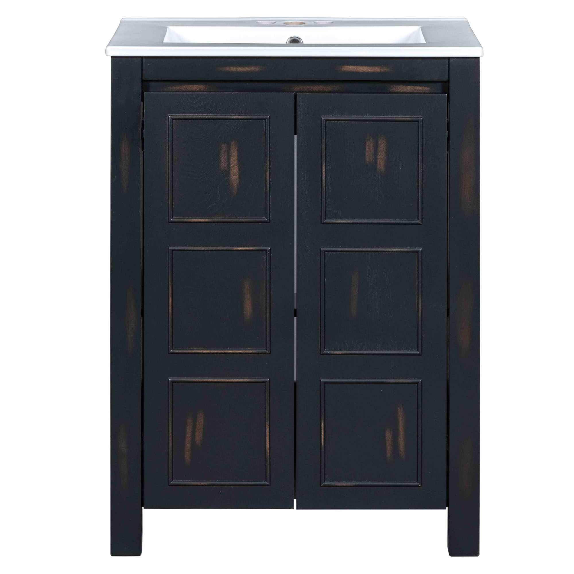 Bathroom Vanity Organizer With Sink, Combo Cabinet Set, Bathroom Storage Cabinet