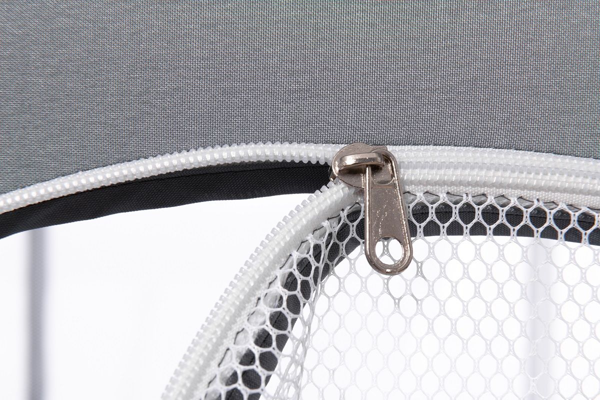 Fabric Baby Playpen, Baby Fence Play Area With Anti Slip Base - Gray - Best Buy Furniture