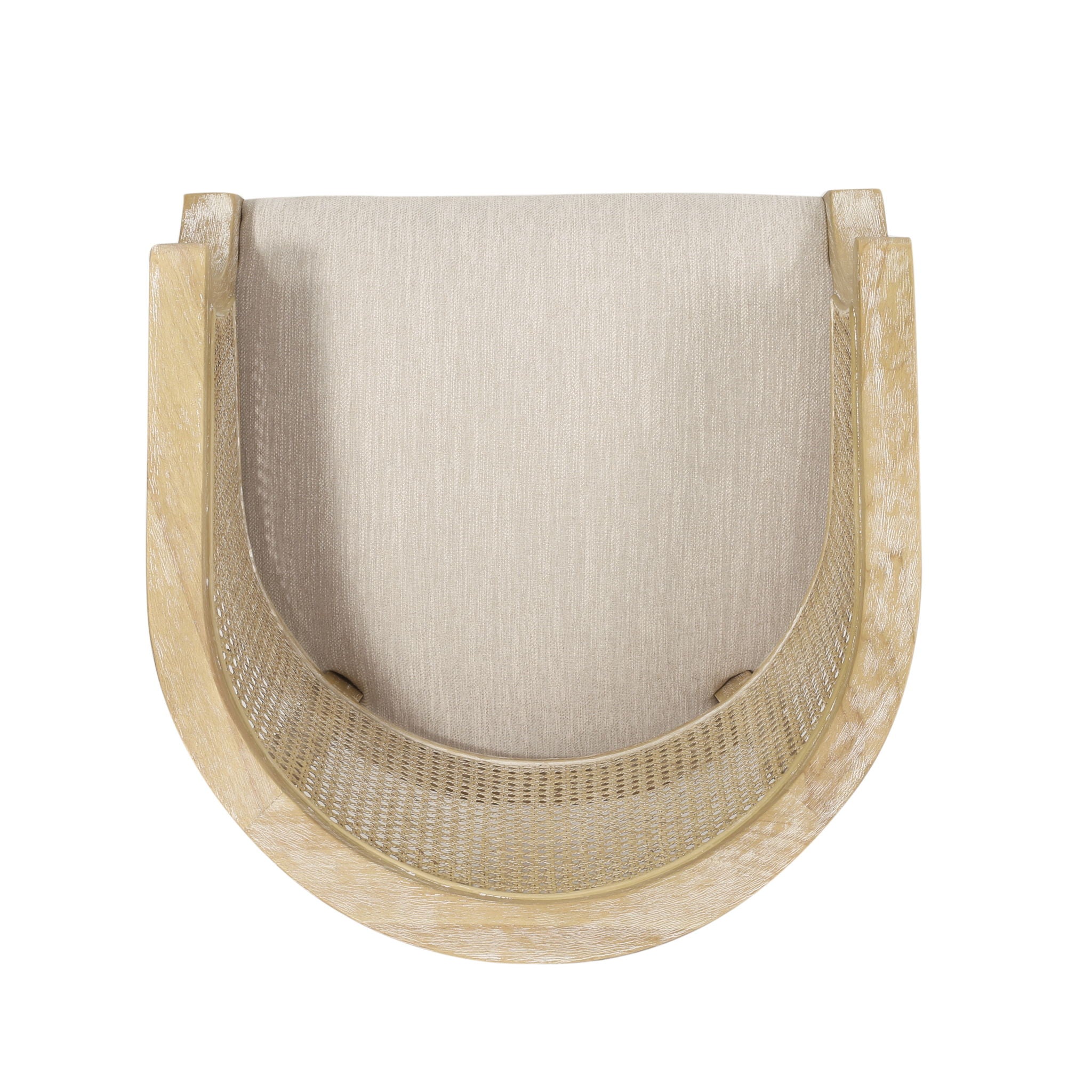 Curved Backrest Accent Chair