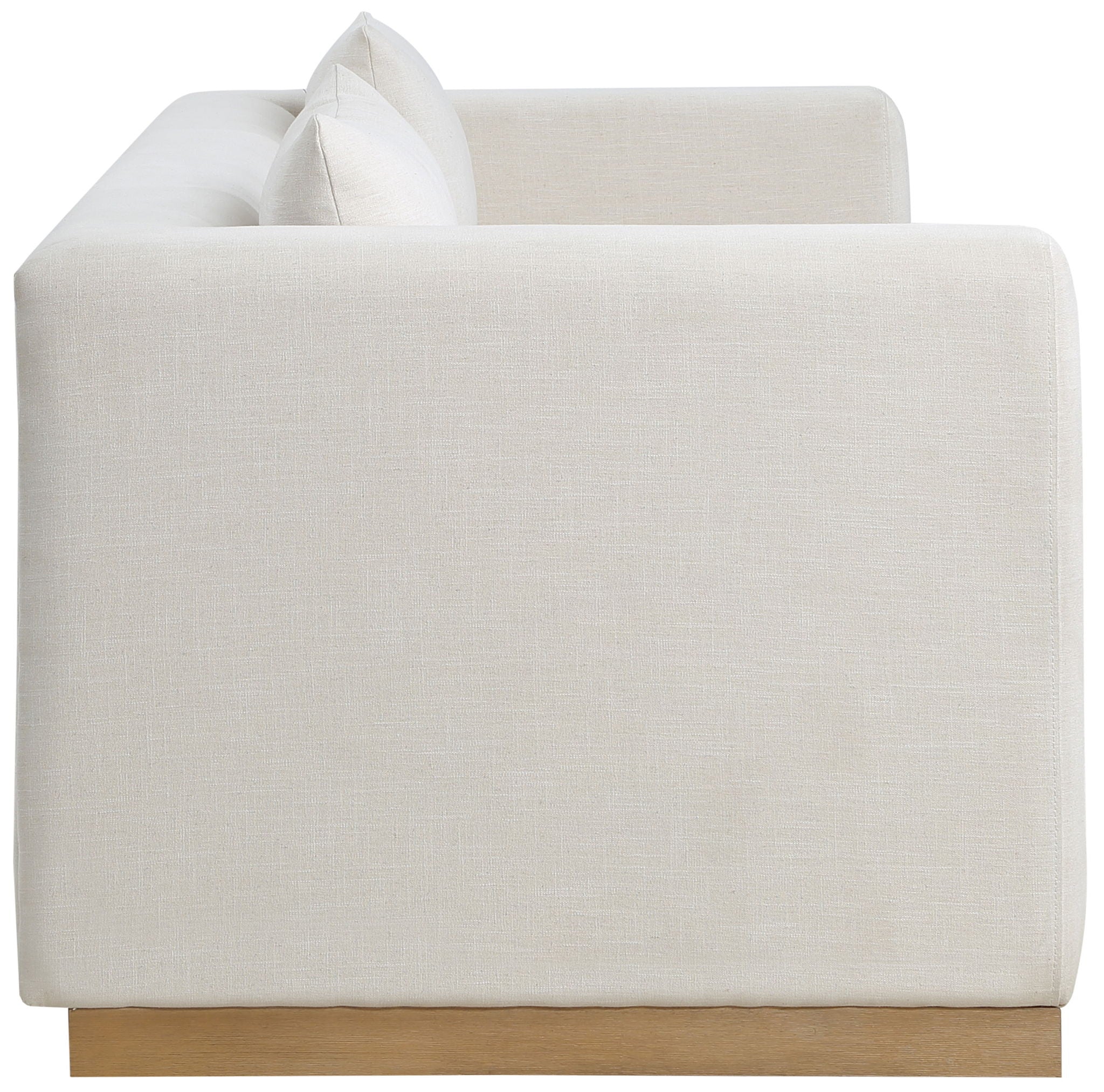 Alfie - Linen Textured Fabic Sofa - Best Buy Furniture