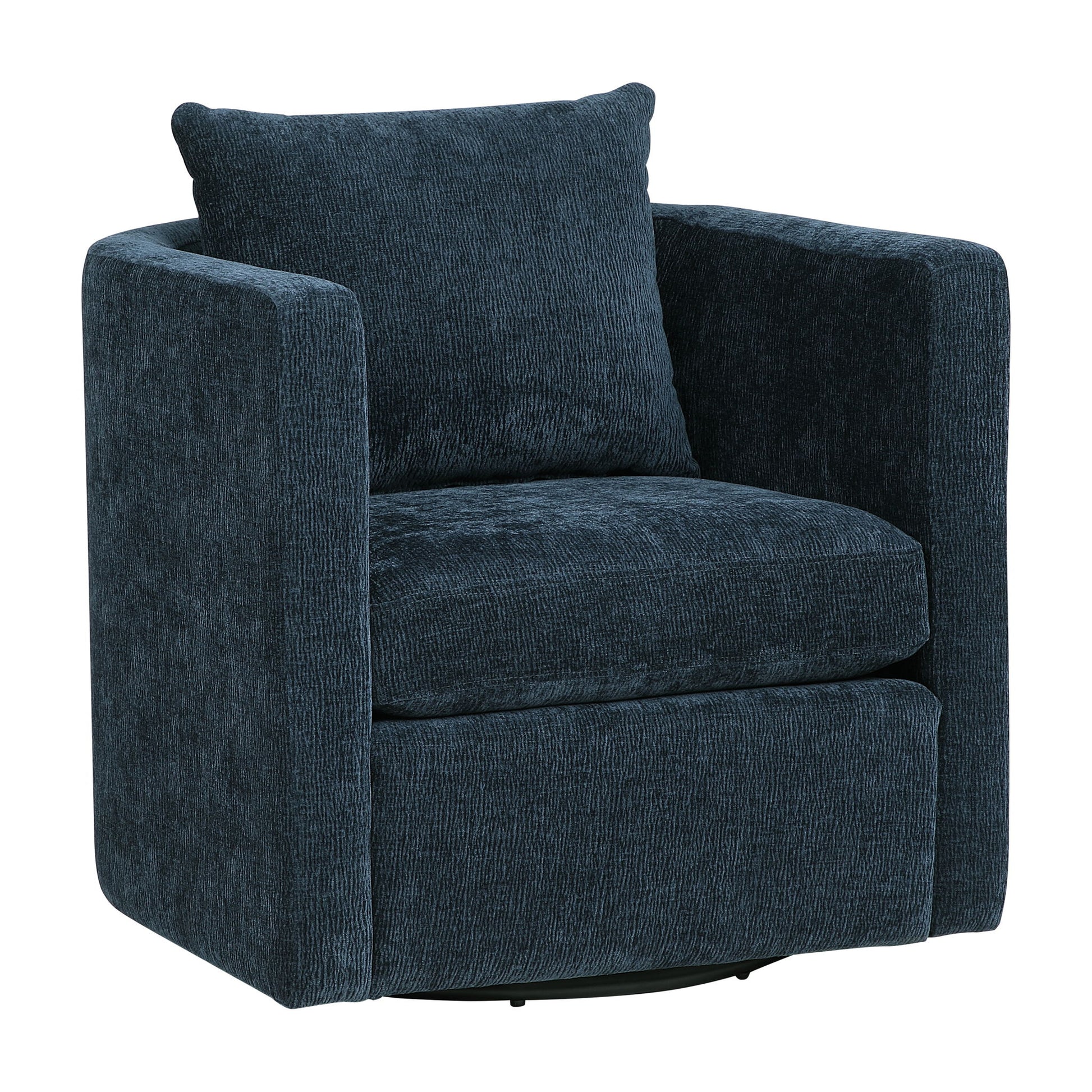 Sutton - Swivel Barrel Chair - Best Buy Furniture