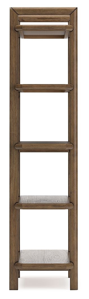 Roanhowe - Bookcase - Brown - Best Buy Furniture