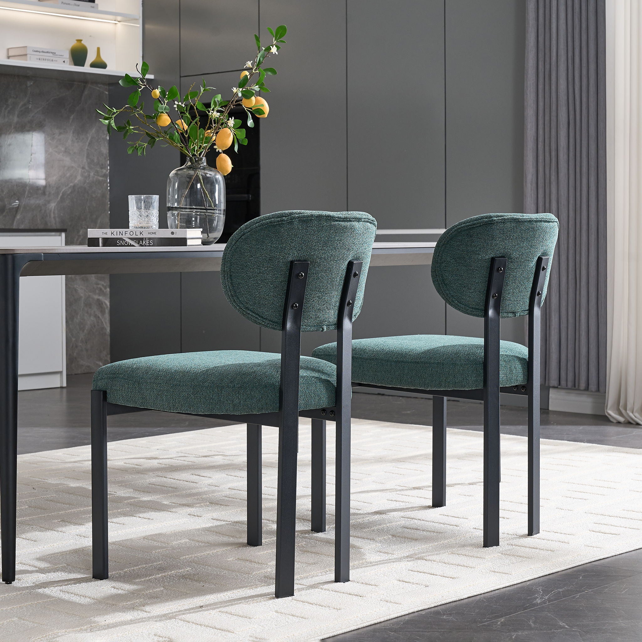 Dining Armless Chairs (Set of 2)