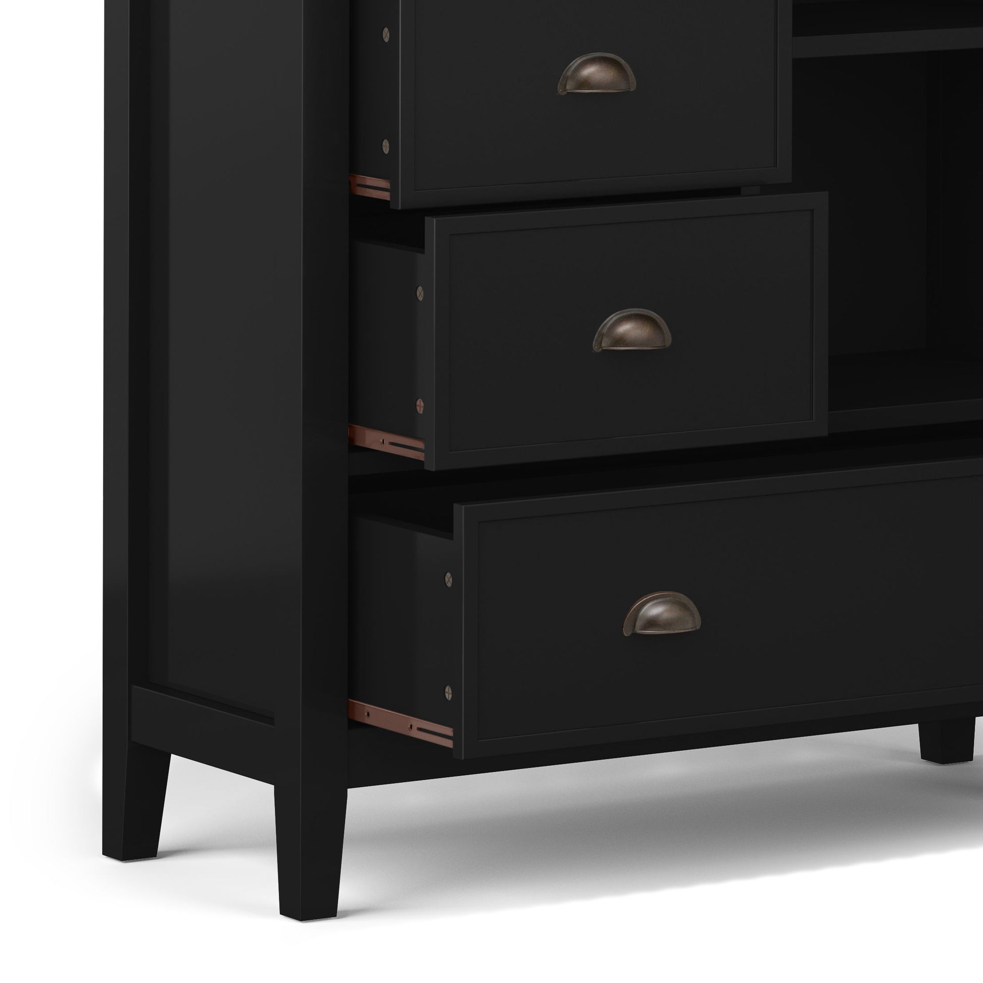 Redmond - Handcrafted Medium Storage Cabinet - Best Buy Furniture
