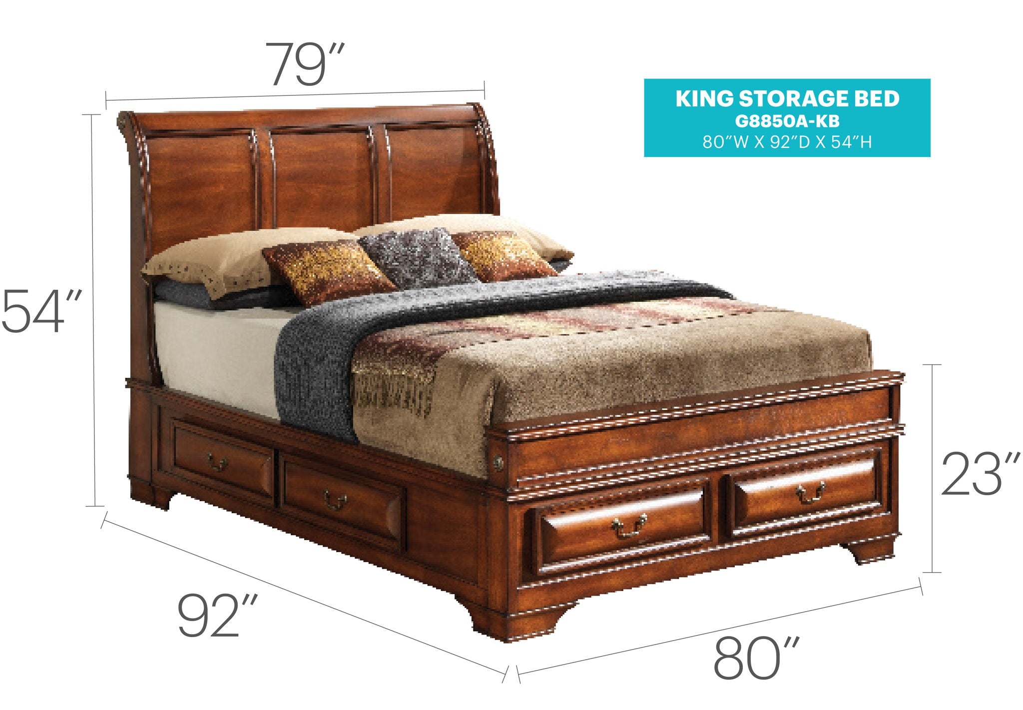 LaVita - Storage Bed
