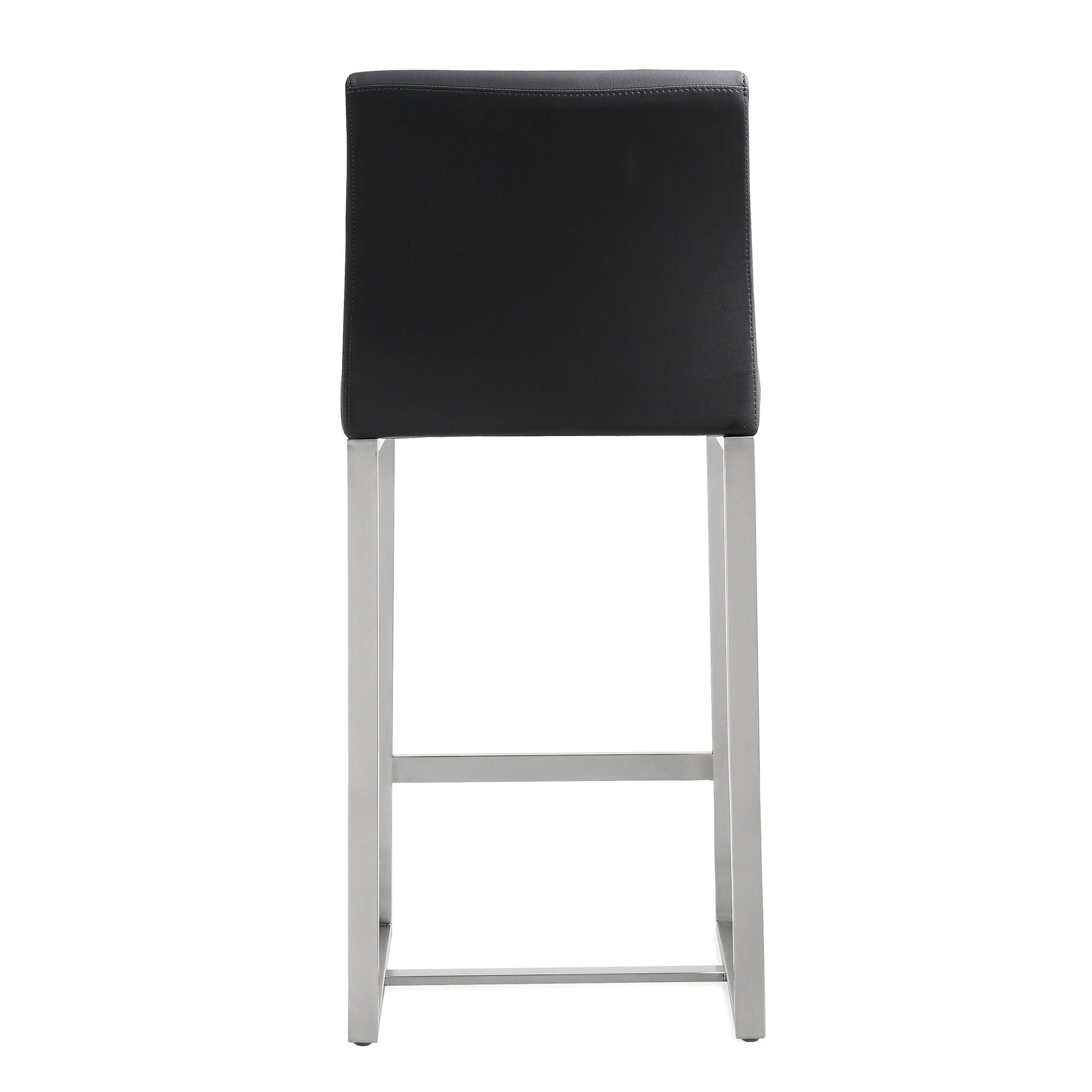 Denmark - Stainless Steel Counter Stool (Set of 2)