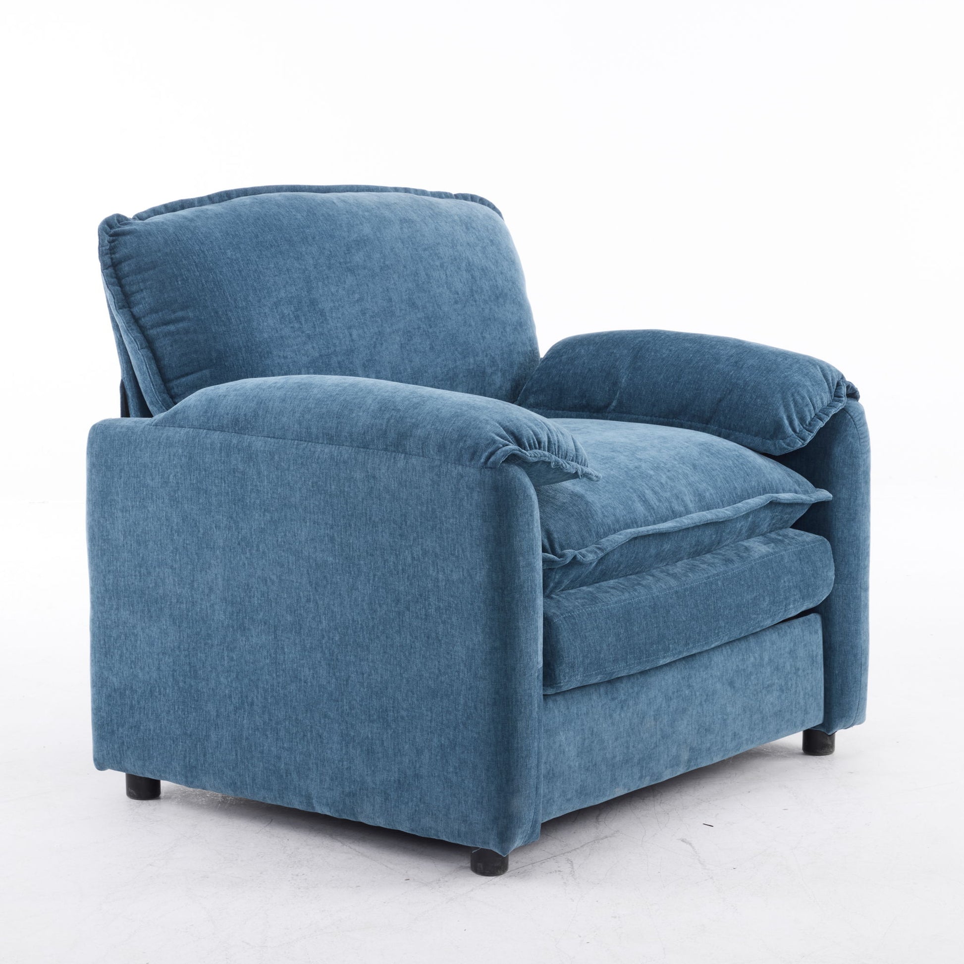 Oversized Reading Armchair With Thick Cushions, High Back Support - Best Buy Furniture
