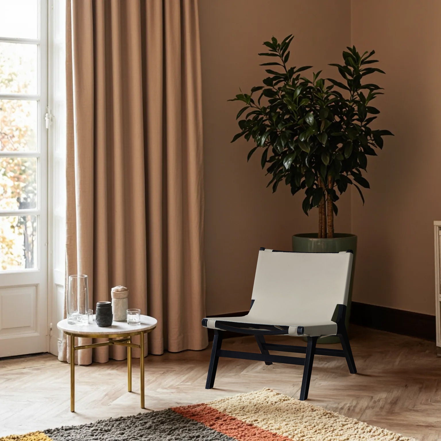 Rawlins - Accent Chair - Black Frame