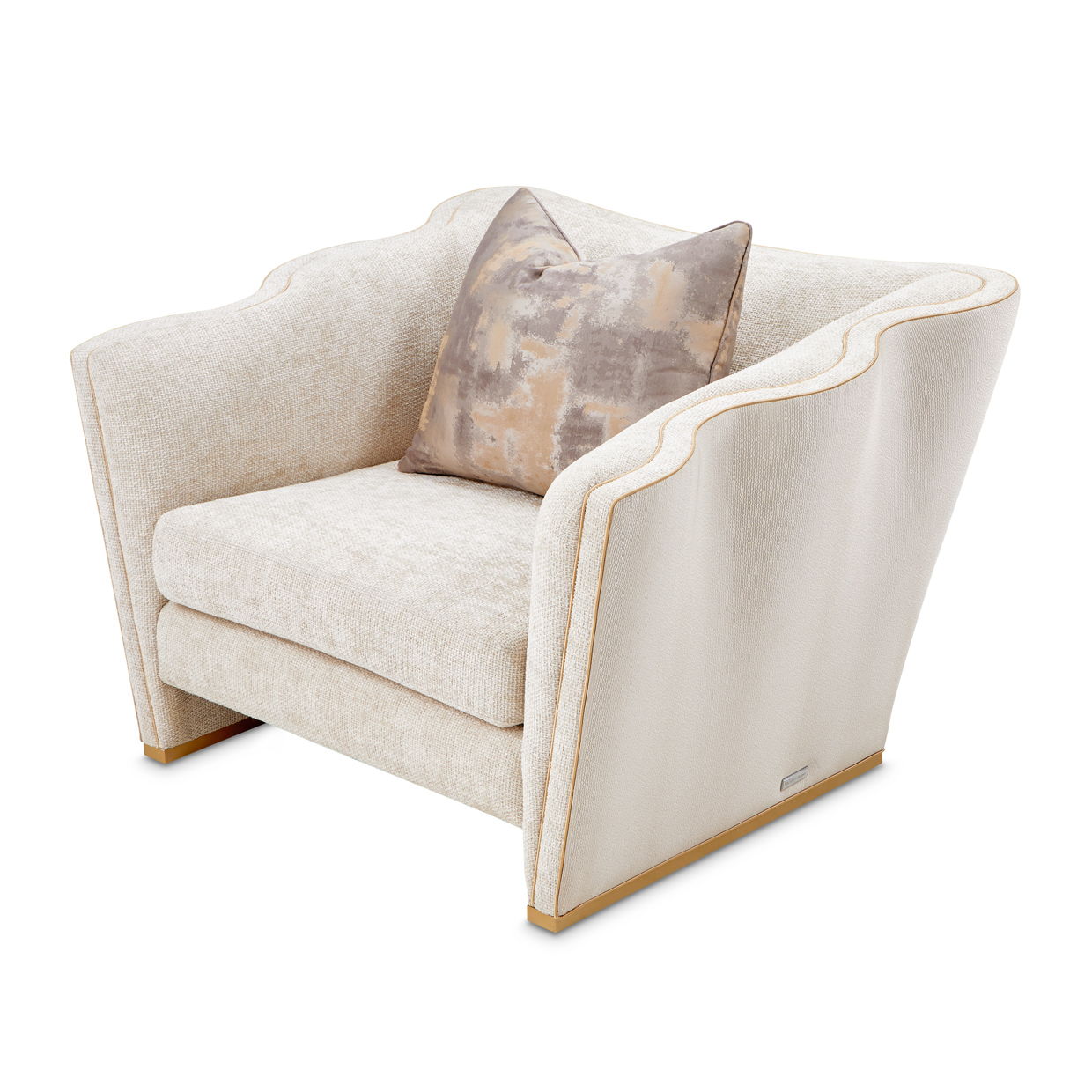 La Terrazza - Matching Chair - Cappuccino / Light Champagne