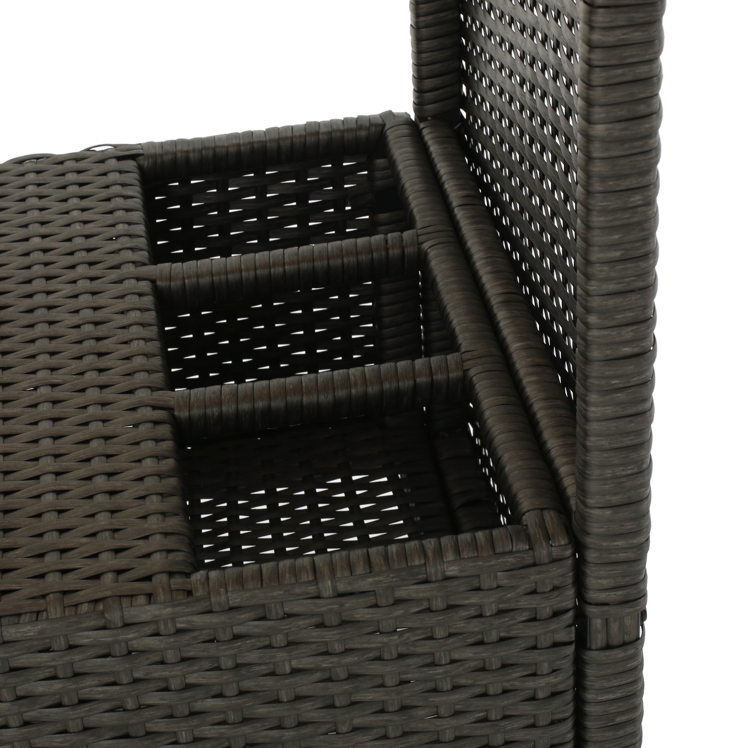 The Bahama Outdoor Bar Cart by Christopher Knight Home