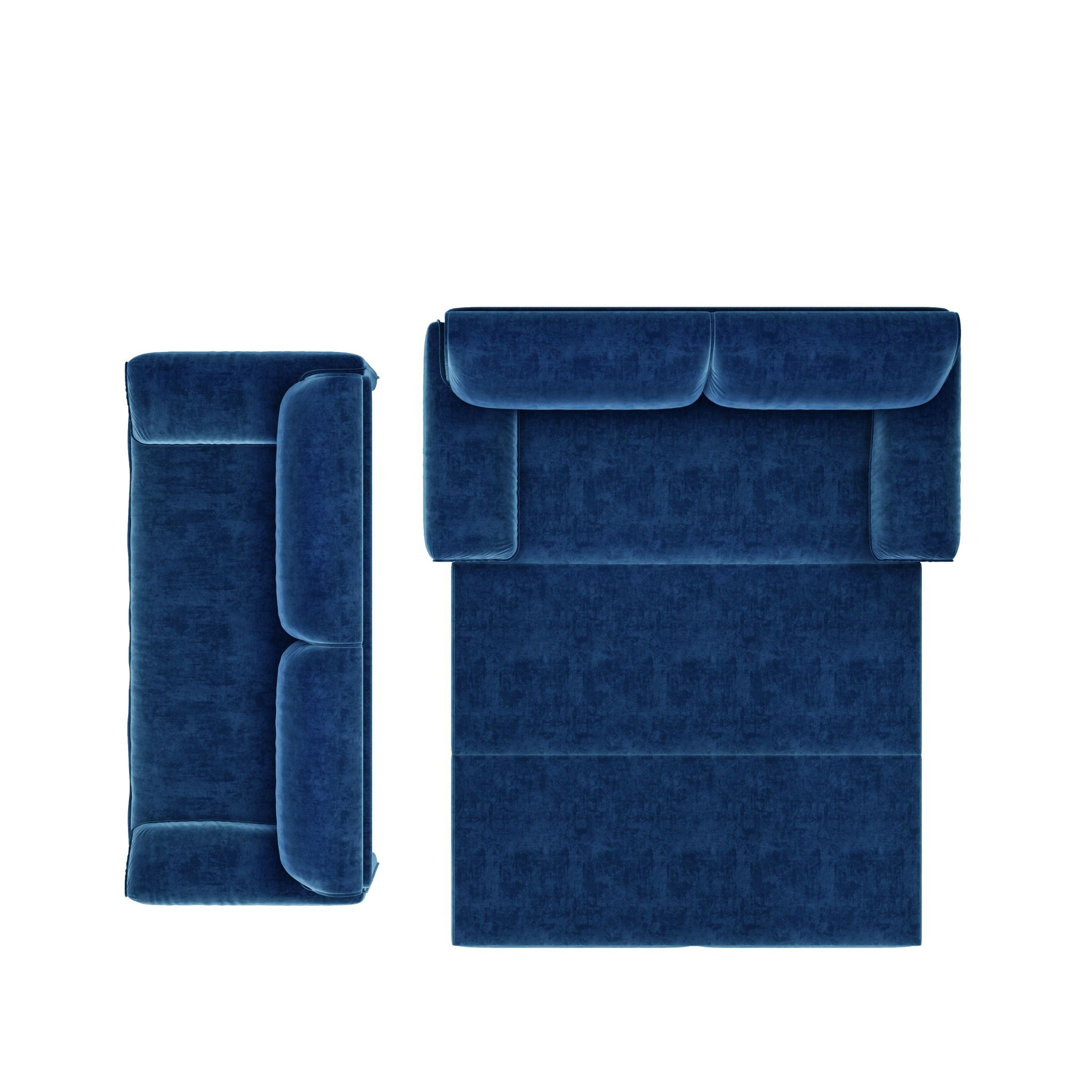 Queen Pull Out 3 In 1 Convertible Sleeper Sofa With Side Storage