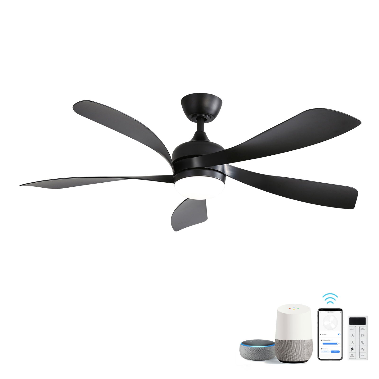 Ceiling Fan & DC Motor And Integrated Light