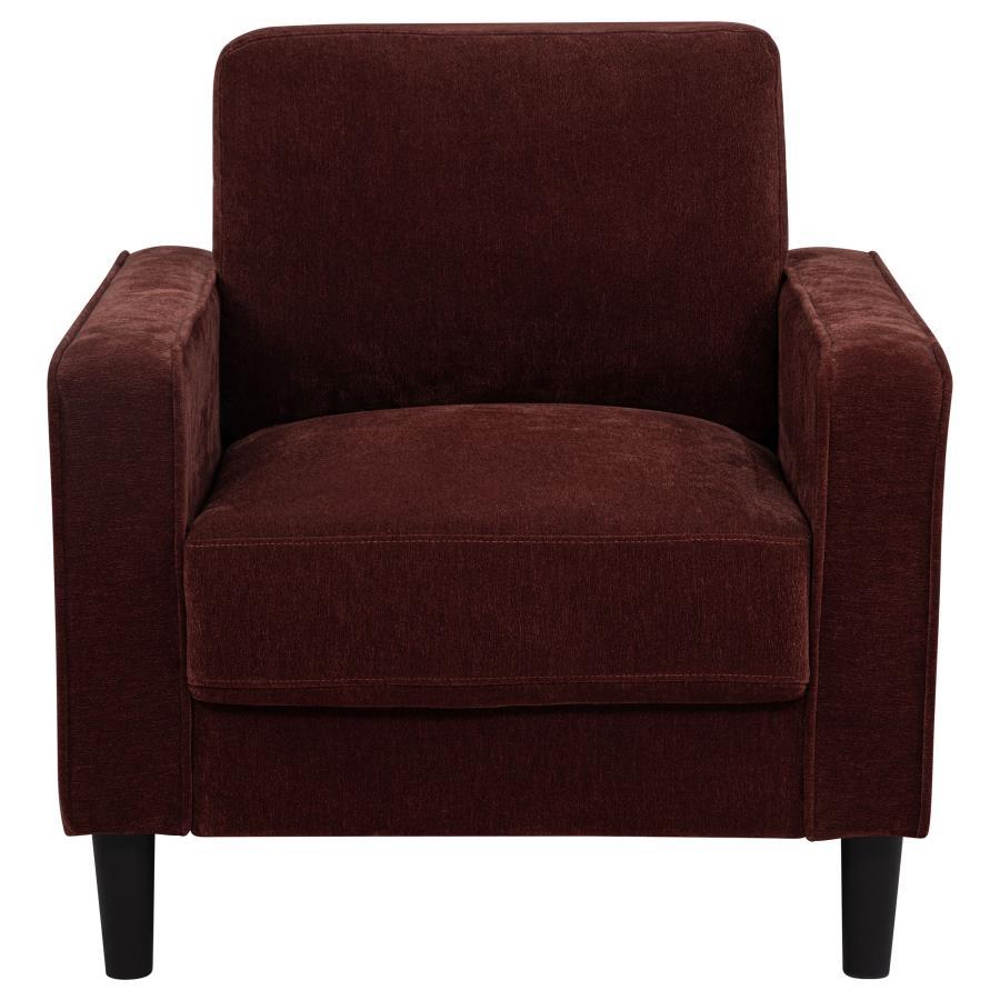 Ruth - Upholstered Track Arm Sofa Set