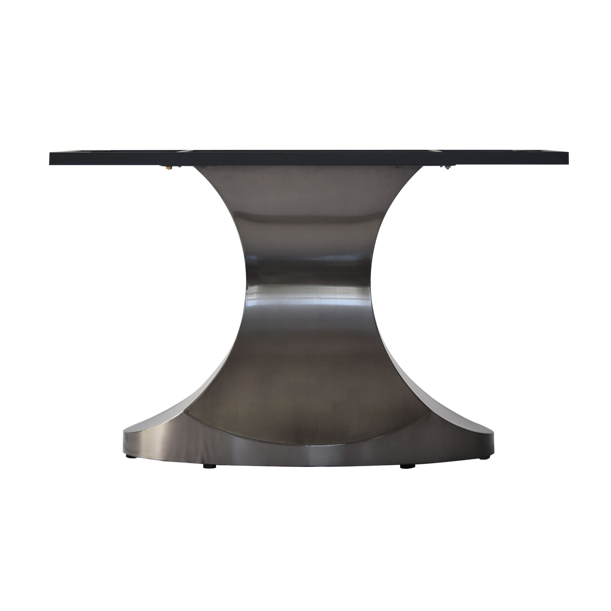 Modern Stone Panel Stainless Steel Curved Legs, Can Accommodate 6 - 8 People - Best Buy Furniture