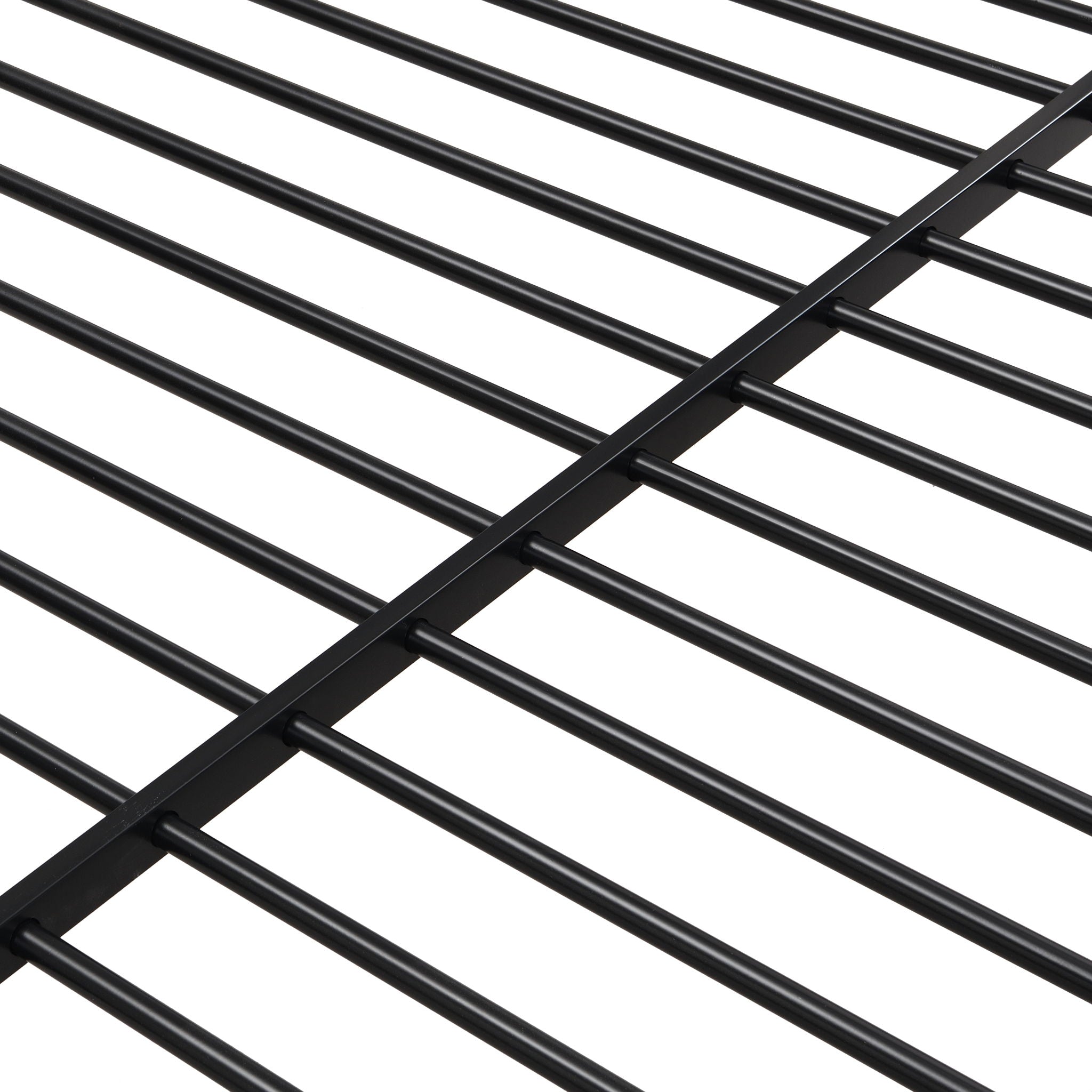 Twin Over Full Bunk Bed With Large Under-Bed Storage - Black