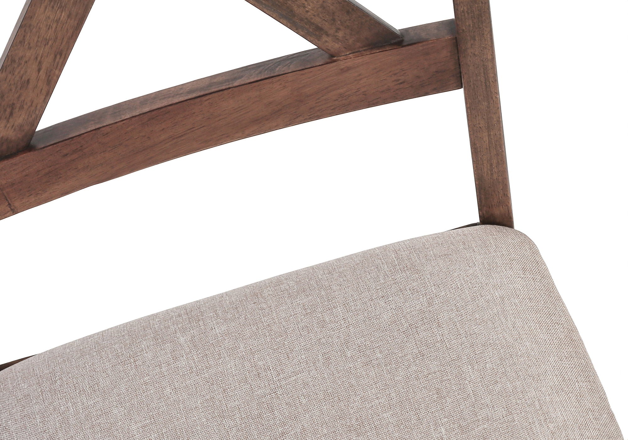 Dining Chair Side, Upholstered For Dining Room, Transitional (Set of 2)