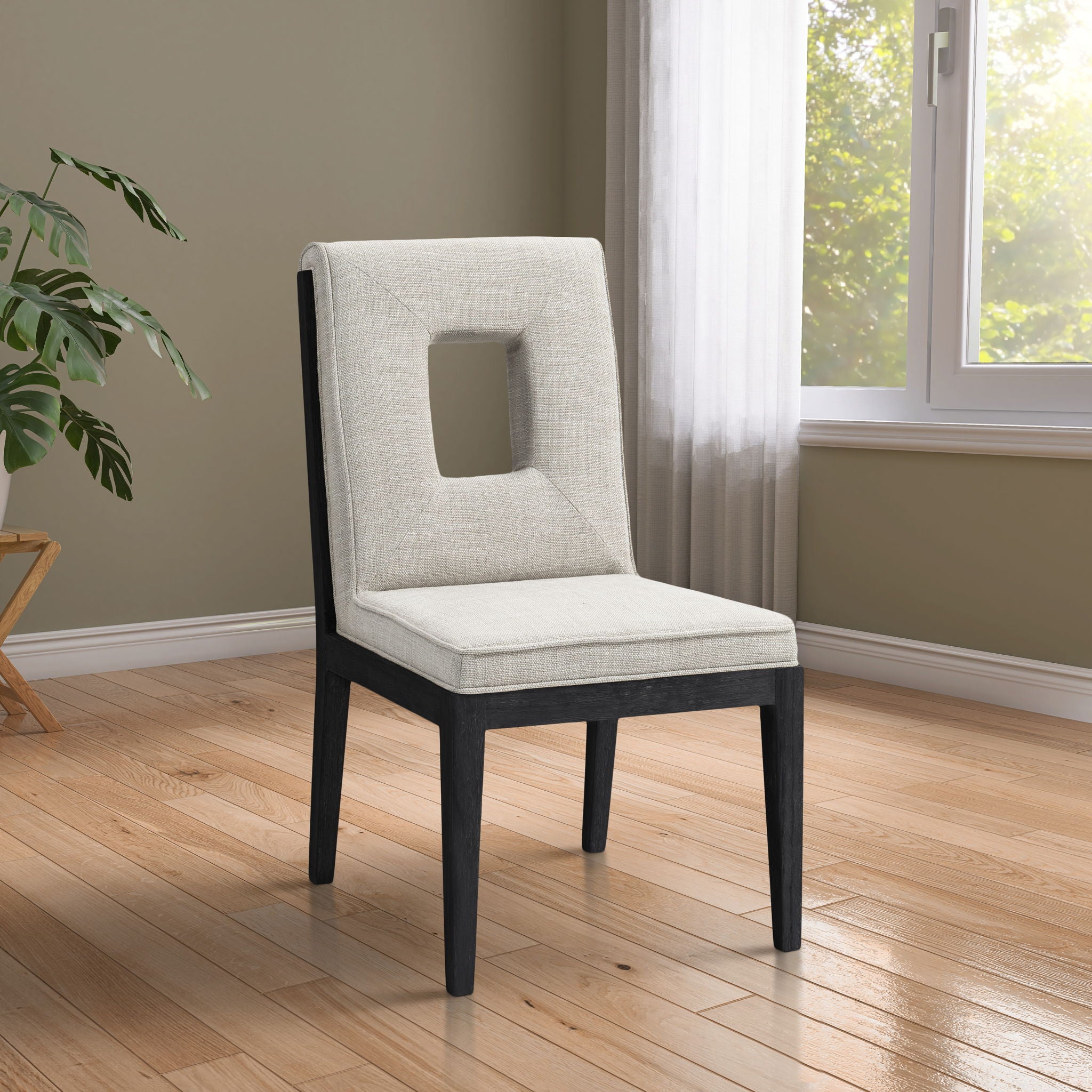 Gwendolyn - Dining Side Chair With Black Frame (Set of 2)