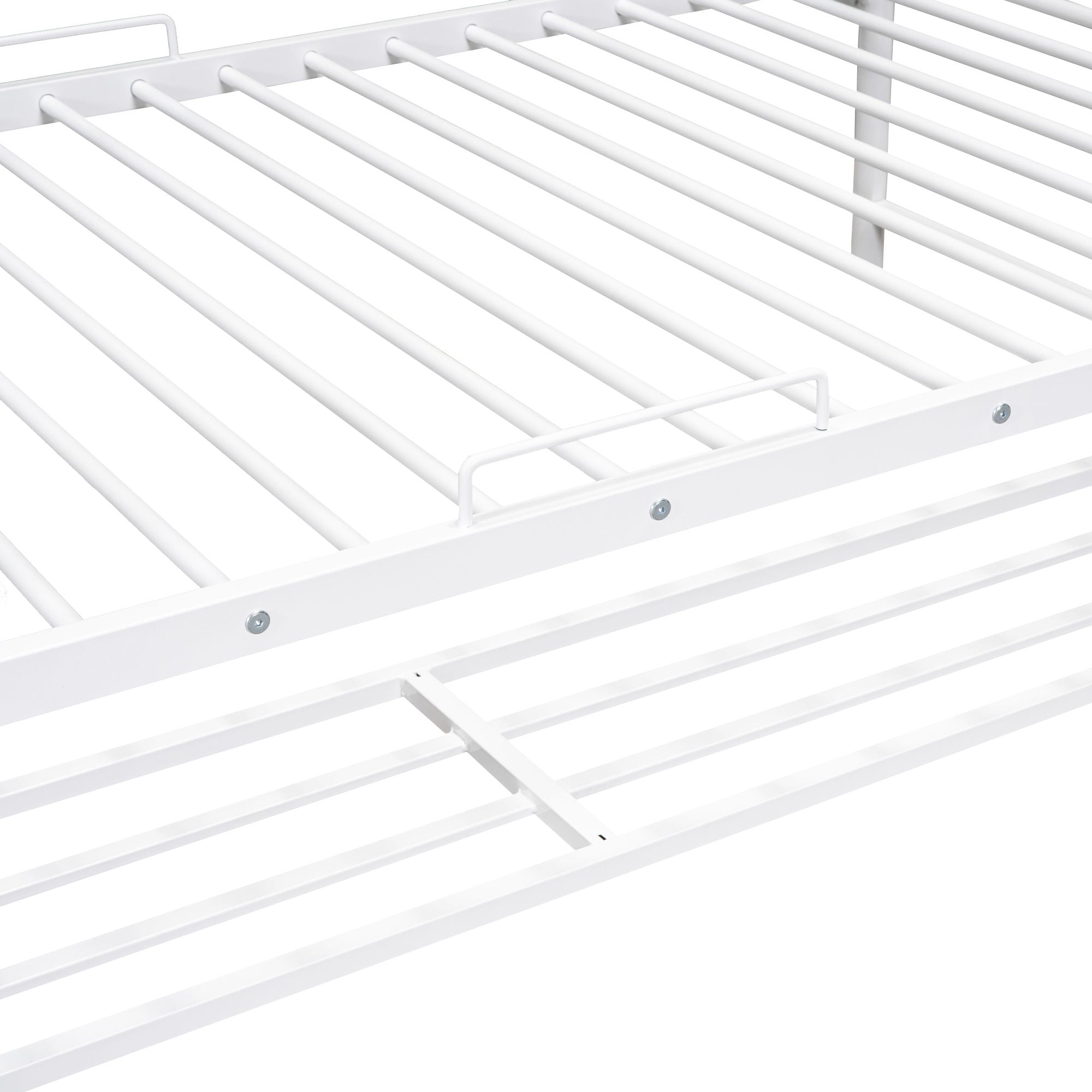 Metal Bunk Bed & Shelf And Guardrails