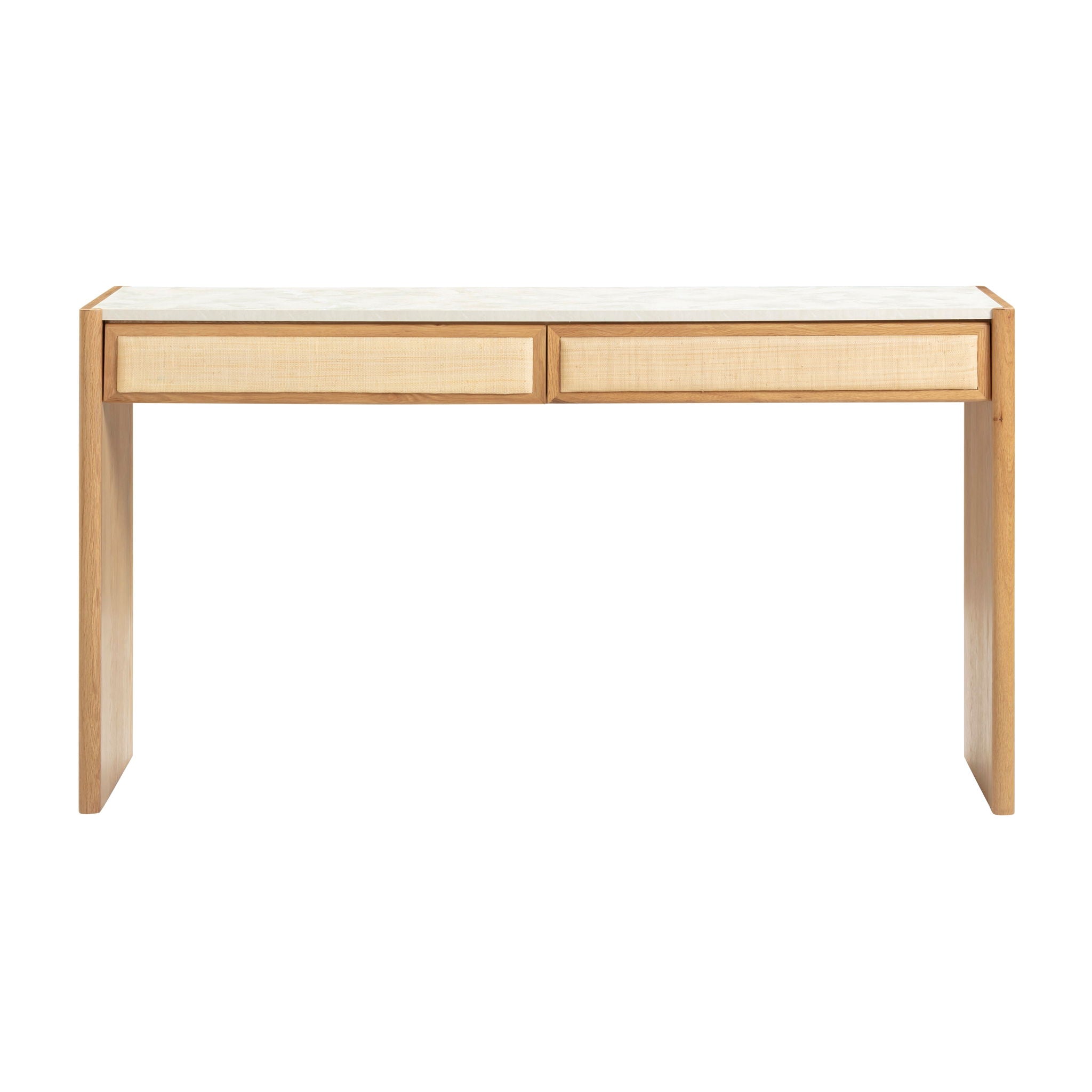 Paige - Console/Desk - Natural Oak