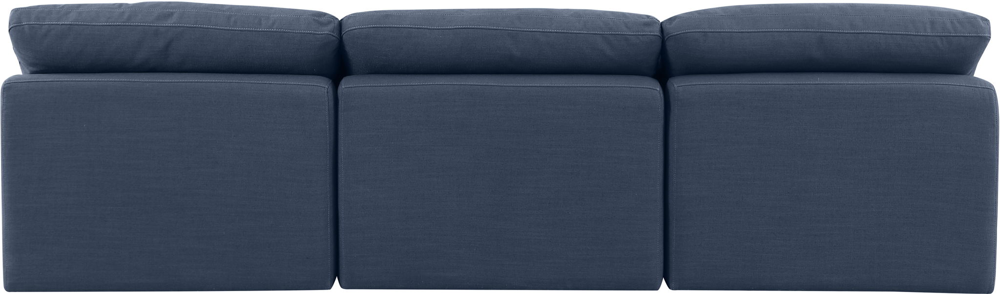 Indulge - Linen 3 Seat Modular Armless Sofa