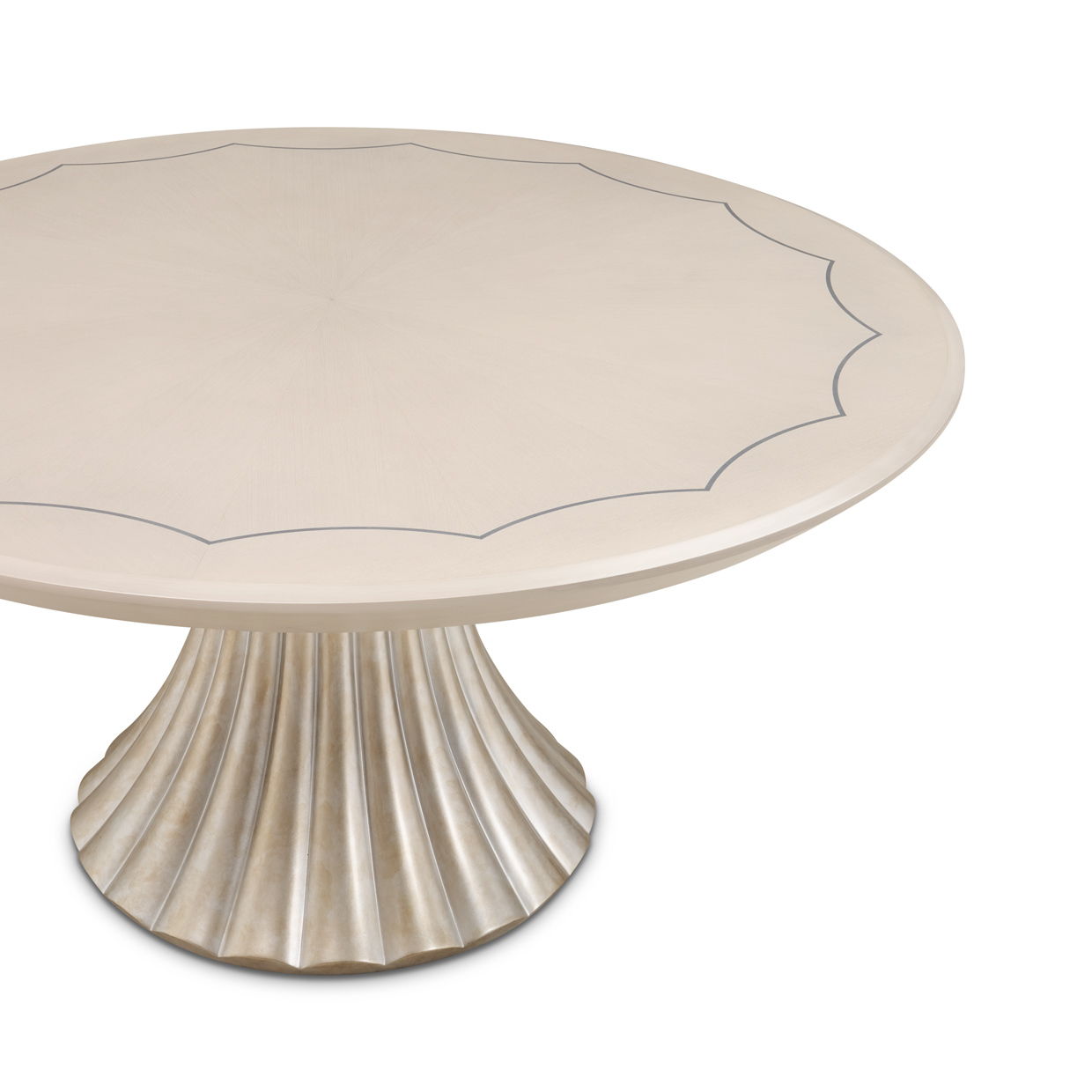 Fantosini - Round Dining Table - Silver Mist - Best Buy Furniture