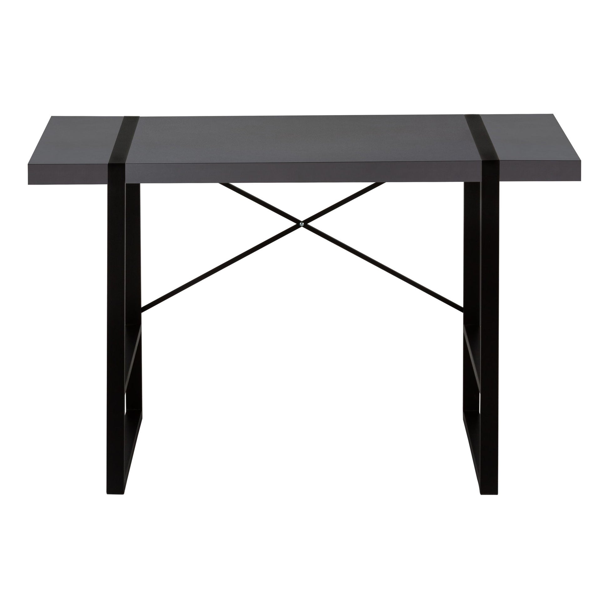 Computer Desk For Home Office, Laptop, Modern Convenient Design - Gray - Best Buy Furniture
