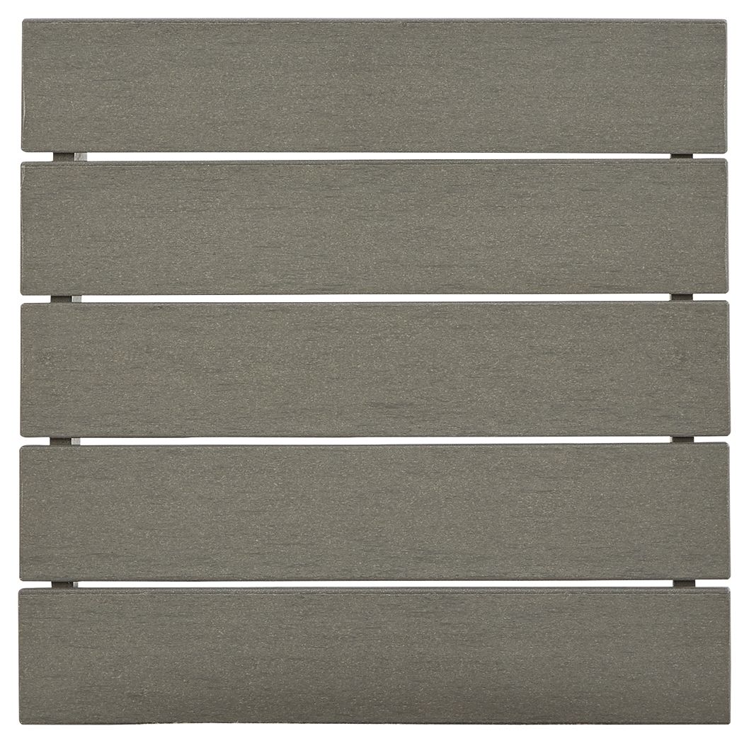 Visola - Square End Table - Gray - Best Buy Furniture