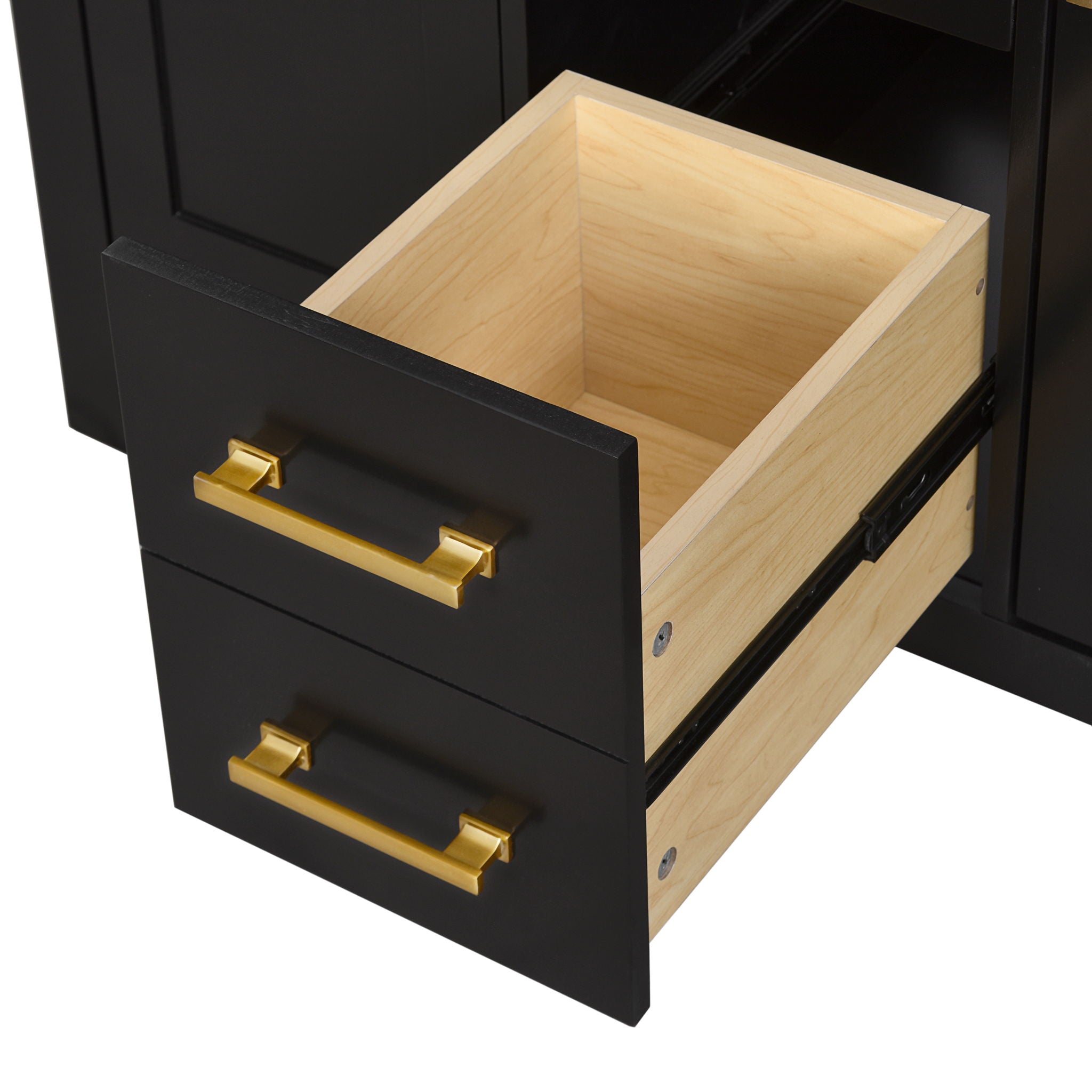 Bathroom Vanity With Sink Combo Set, Modern Bathroom Cabinet With 4 Drawers