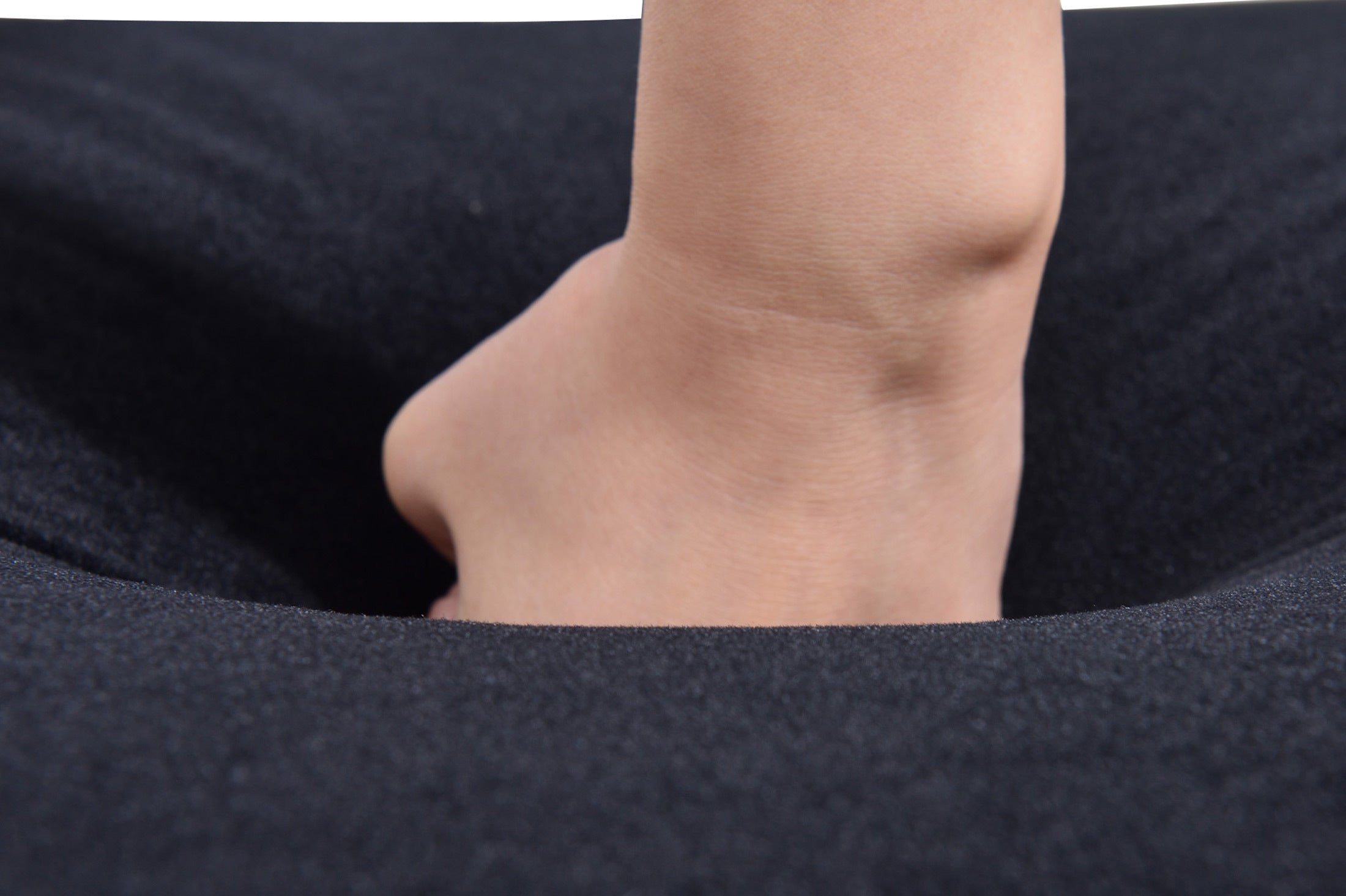 58" Velvet Chaise Lounge with Nailhead Trim and Solid Wood Legs