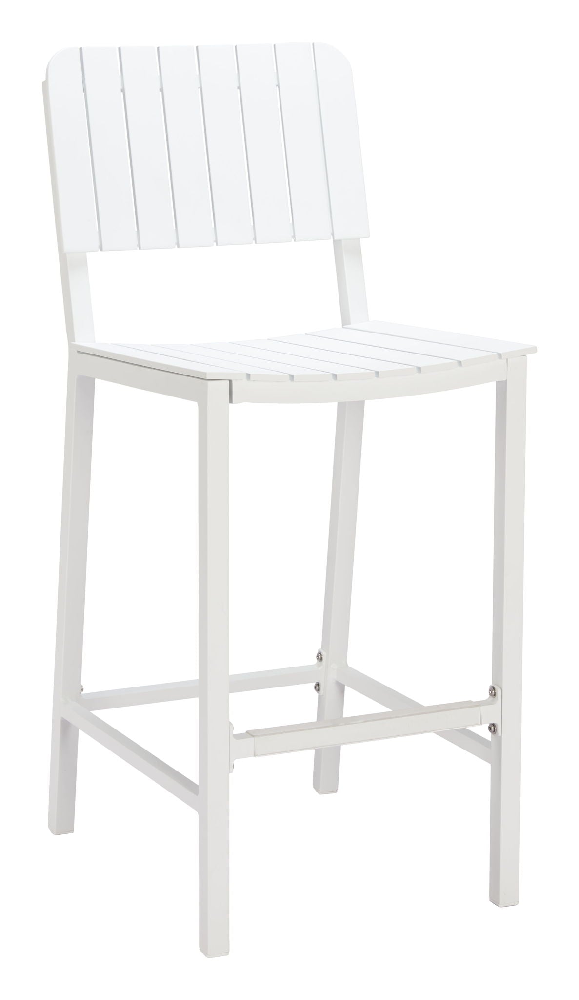 Kayu - Outdoor Barstool - White