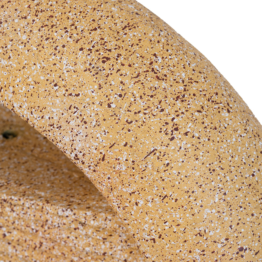 21.7x21.7x34.3 Inch Cement Round Water Fountain with Light and Pump