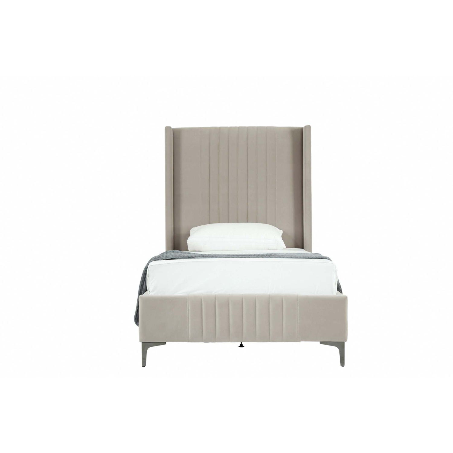 Promenade - Bed With Upholstered Headboard And Slats