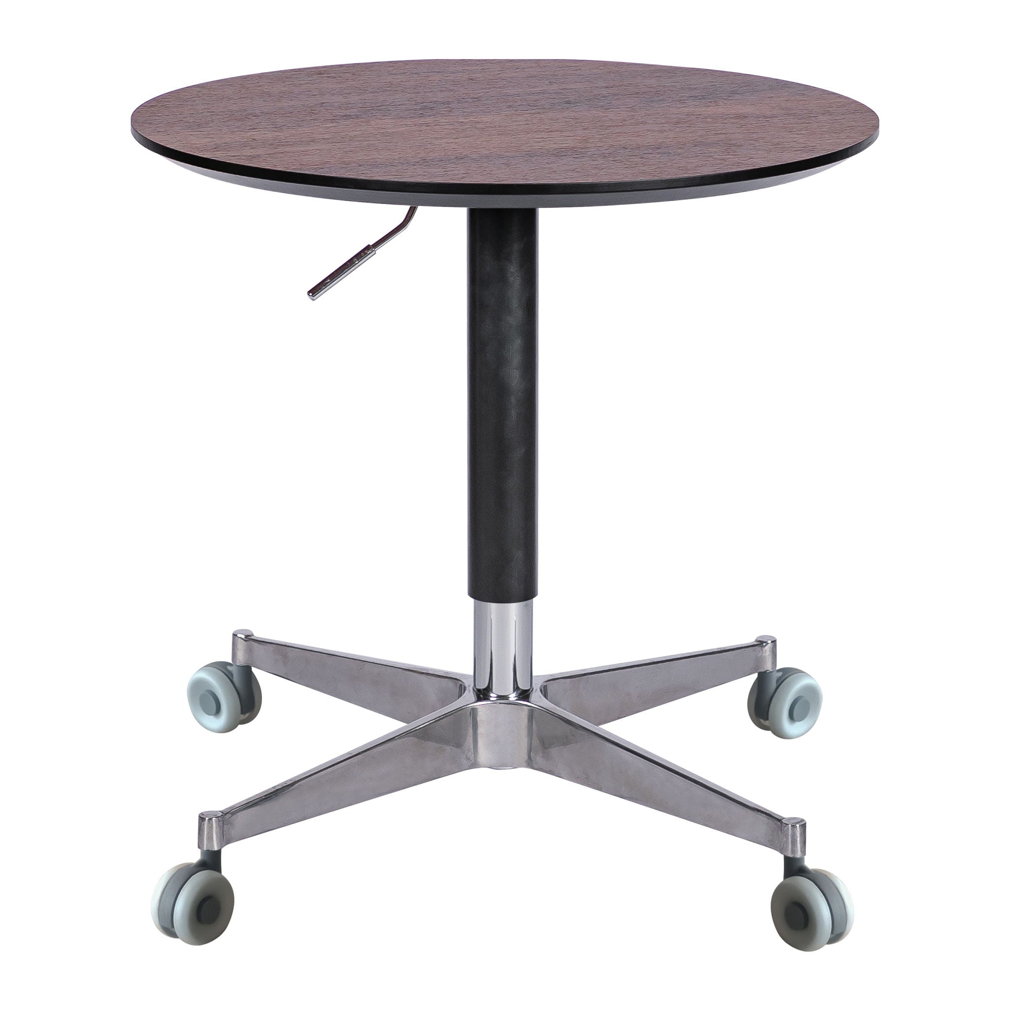 Movable, Adjustable, 360 Swivel Table With Star Base