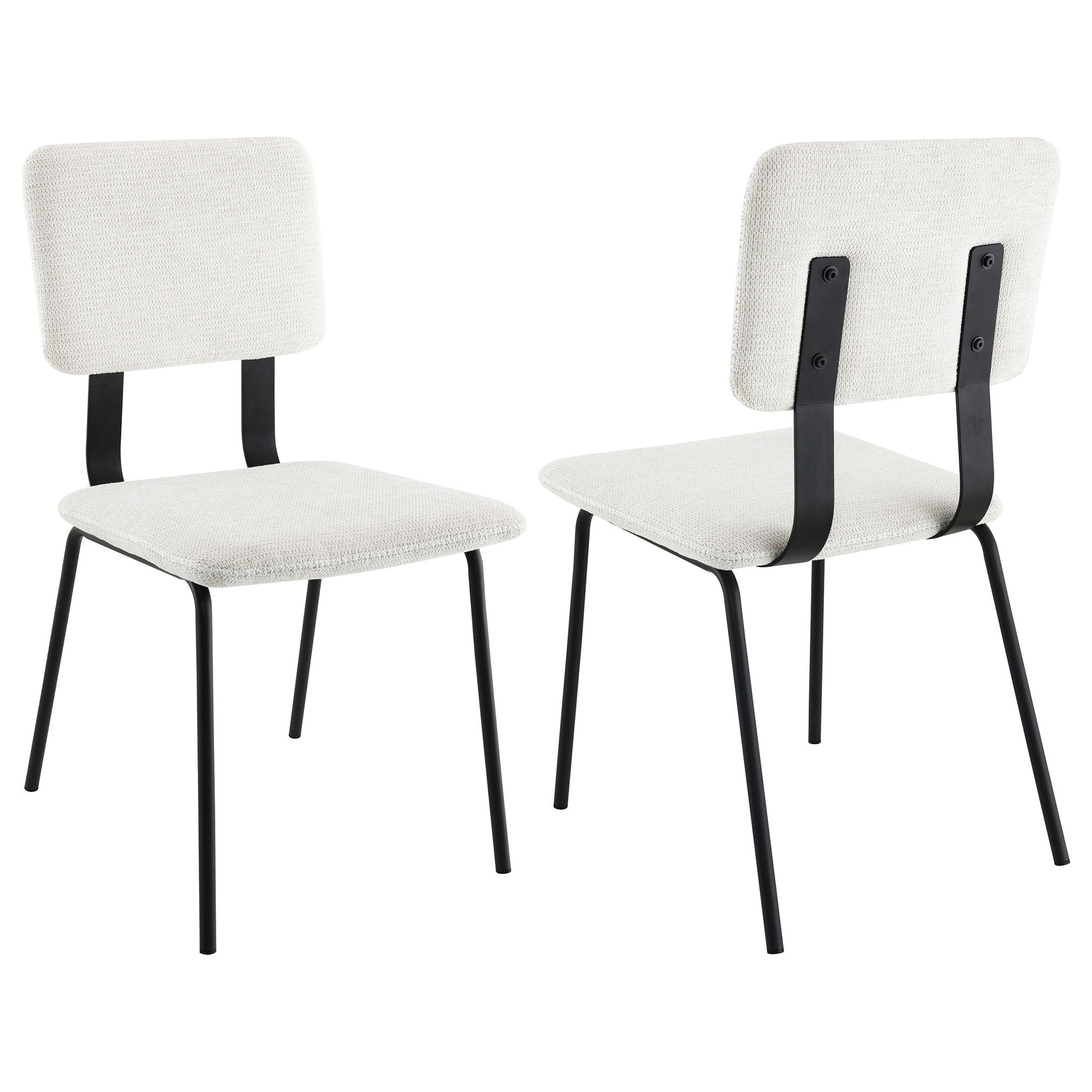 Bixby - Upholstered Dining Side Chair (Set of 2) - White