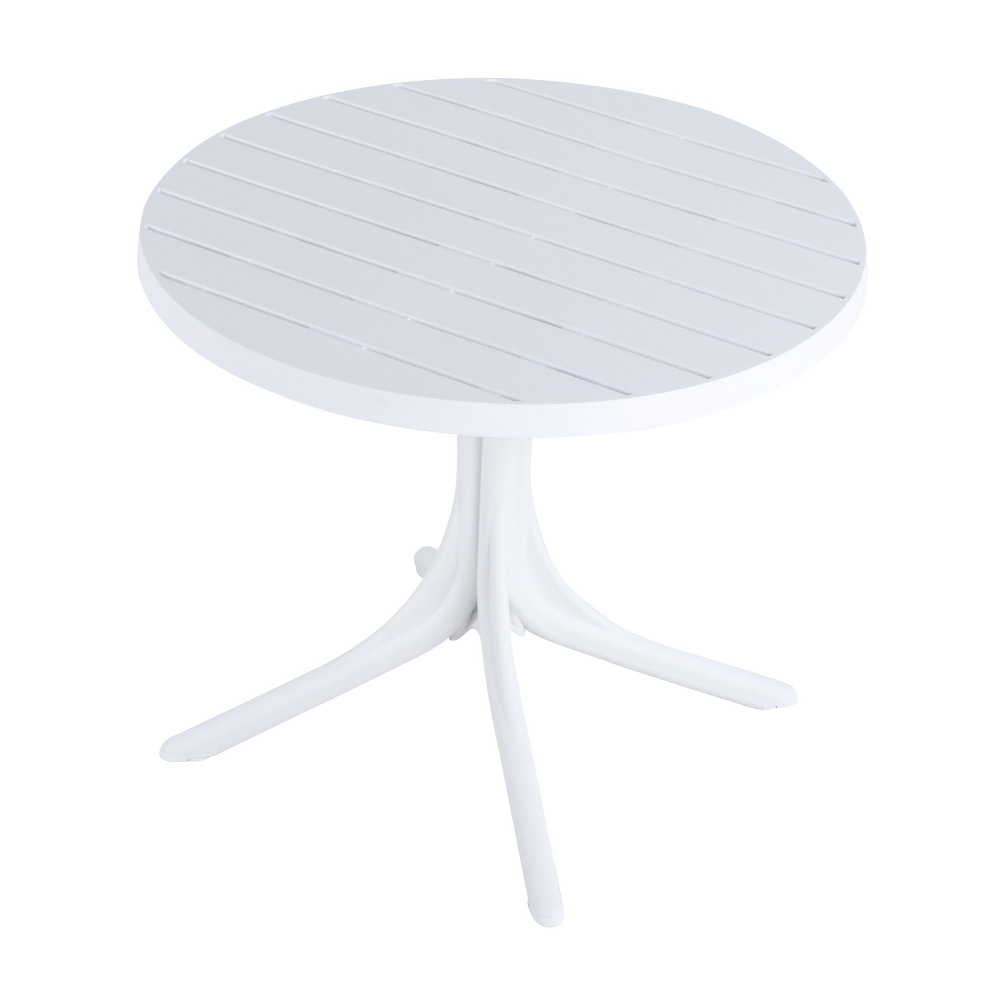 Modern Lounge Chair Set With Round Table