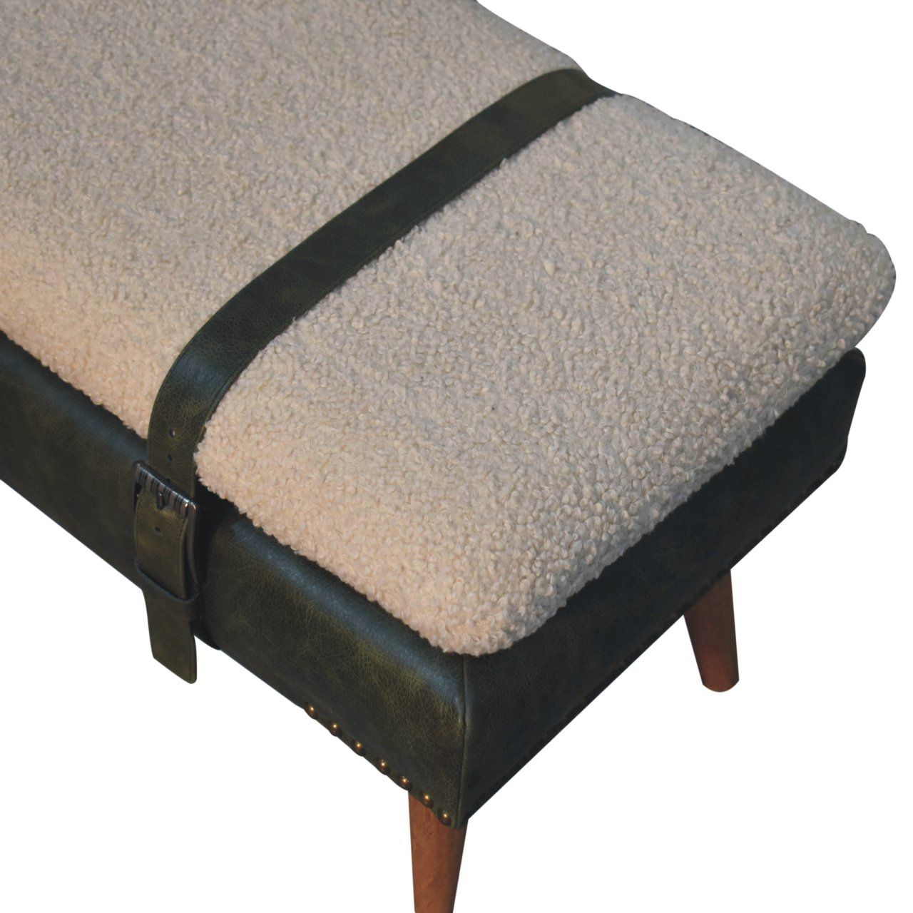Buffalo - Hide Leather Bench