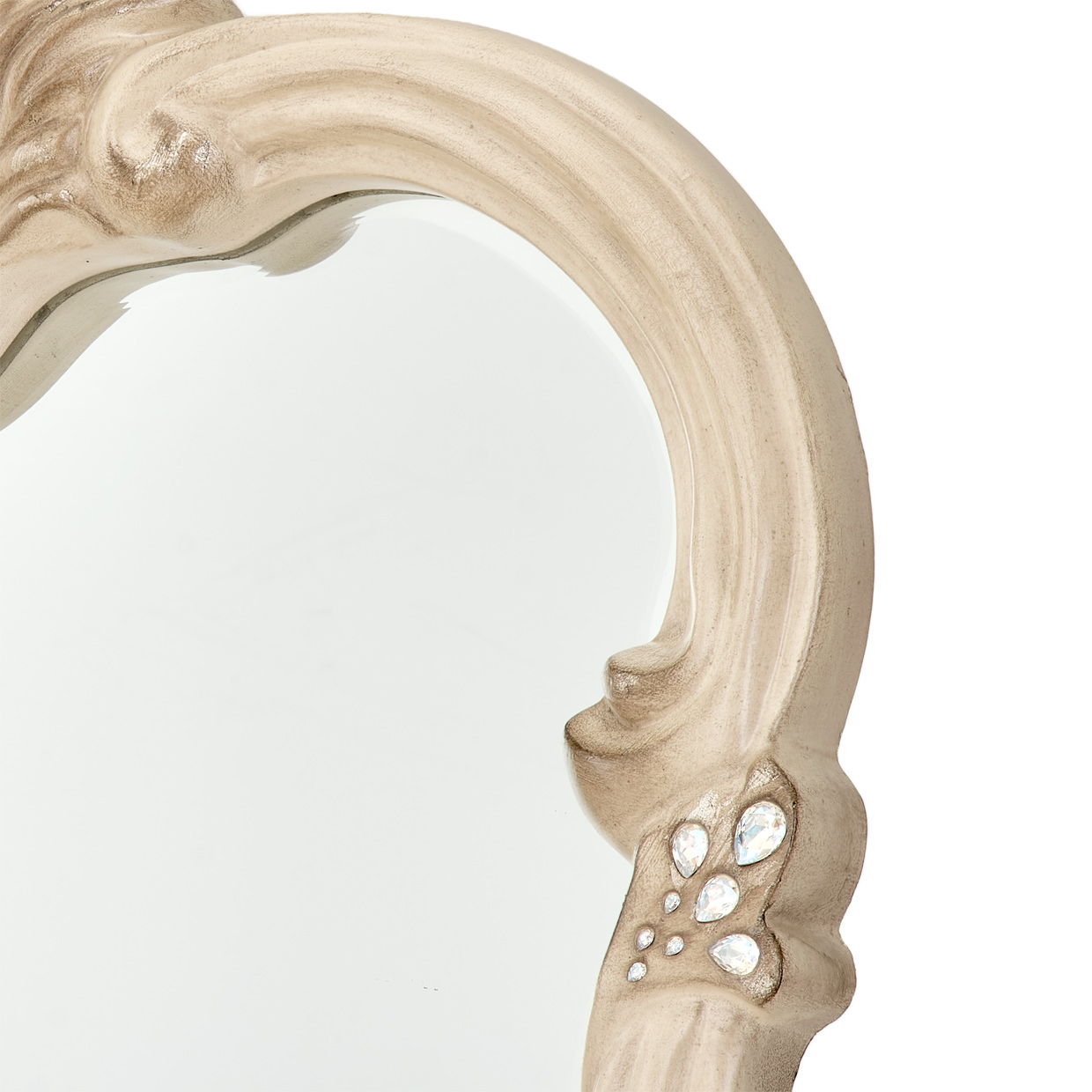Platine de Royale - Dresser Mirror - Champagne - Best Buy Furniture