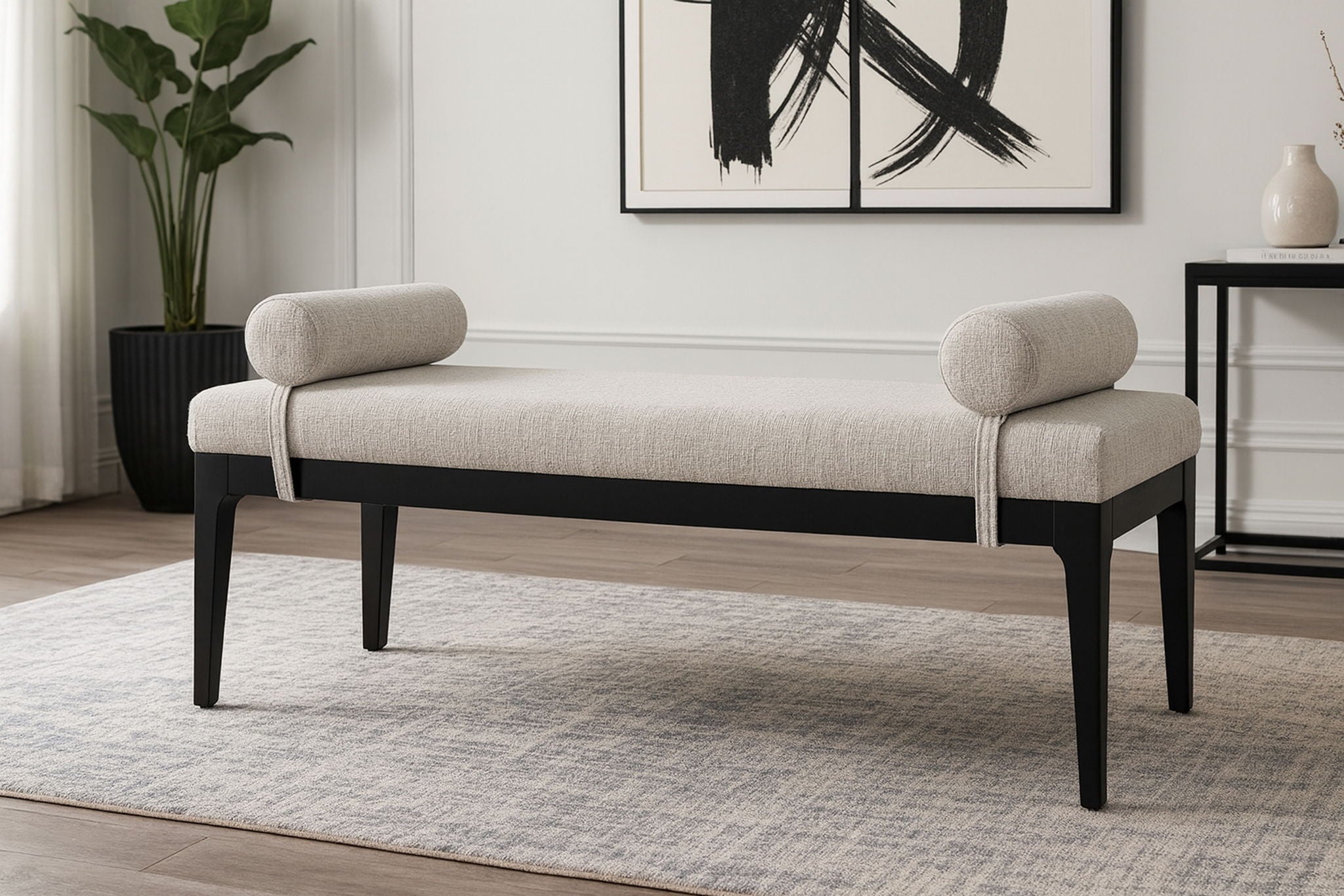 Priscilla - Bench - Black Base