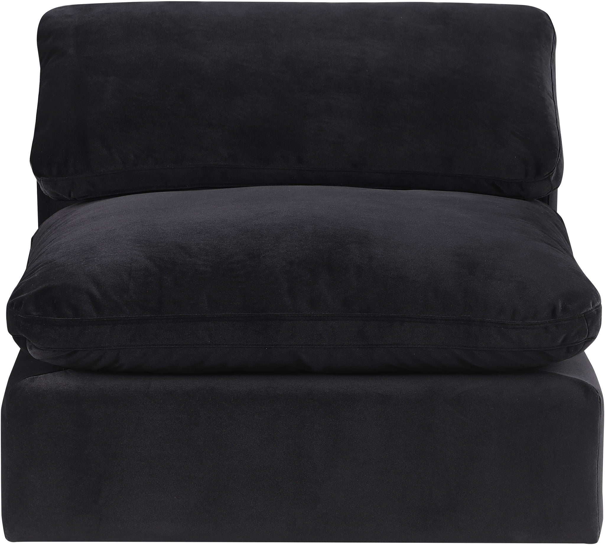 Comfy - Velvet Armless Chair