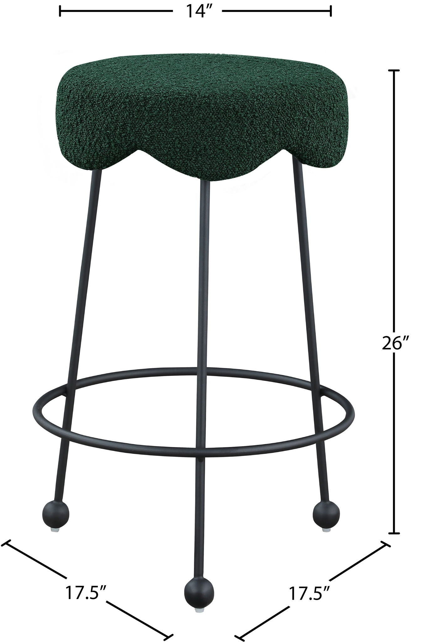 Fleur - Counter Stool