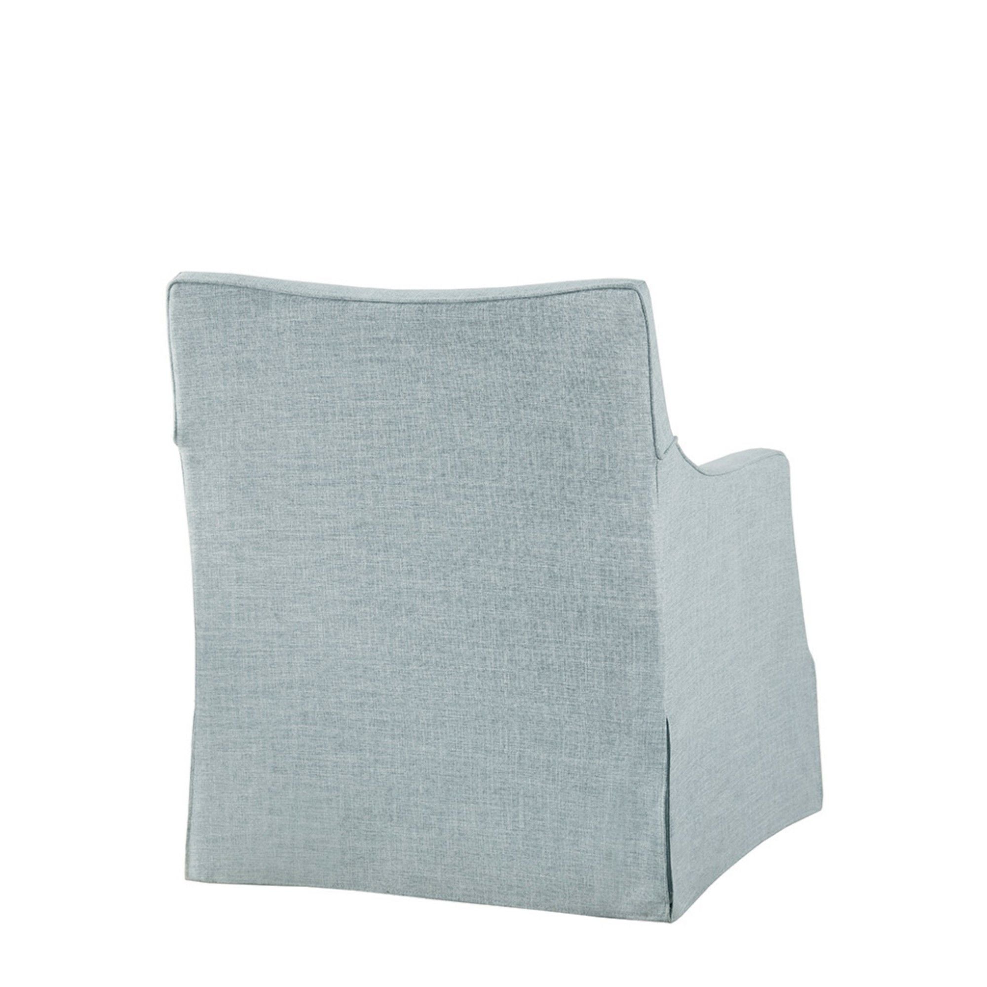 Traditional Design London Skirted Swivel Chair - Best Buy Furniture